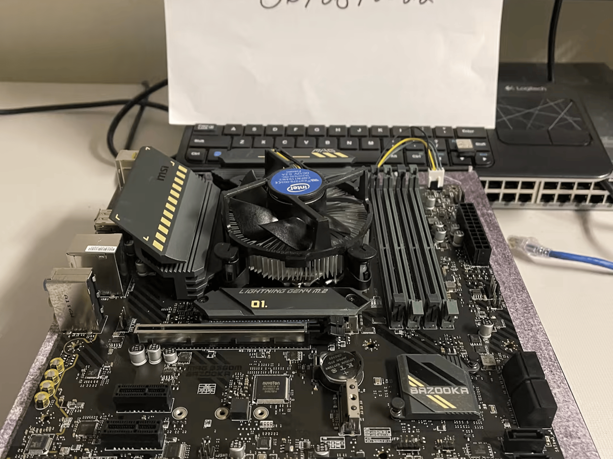 MSI MAG B560M BAZOOKA LGA 1200 Intel B560  Micro ATX Intel Motherboard
