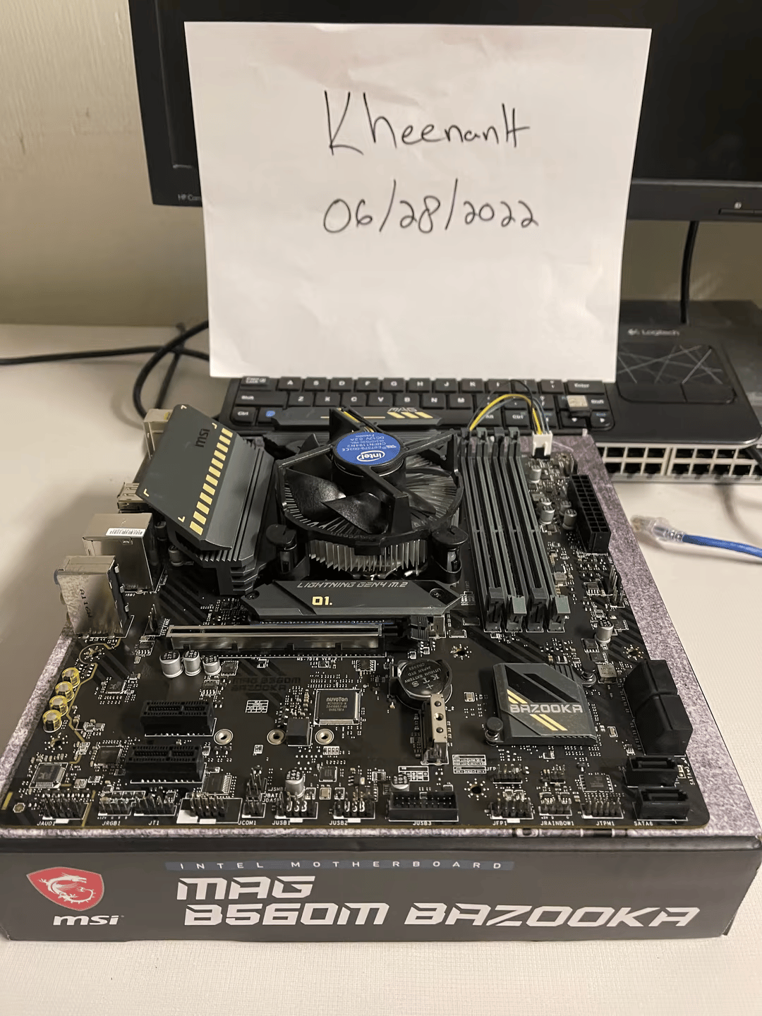 MSI MAG B560M BAZOOKA LGA 1200 Intel B560  Micro ATX Intel Motherboard