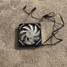 3 pack of black LTC Daisy Chain ARGB case fans