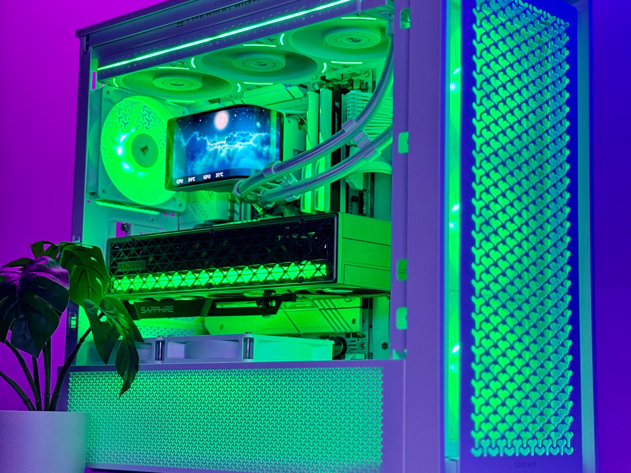 Dreamscape - Ryzen 9850X3D | Sapphire Nitro+ RX 9070 XT | 32GB DDR5 6000MT/s | 2TB SSD NVMe | WiFi 7
