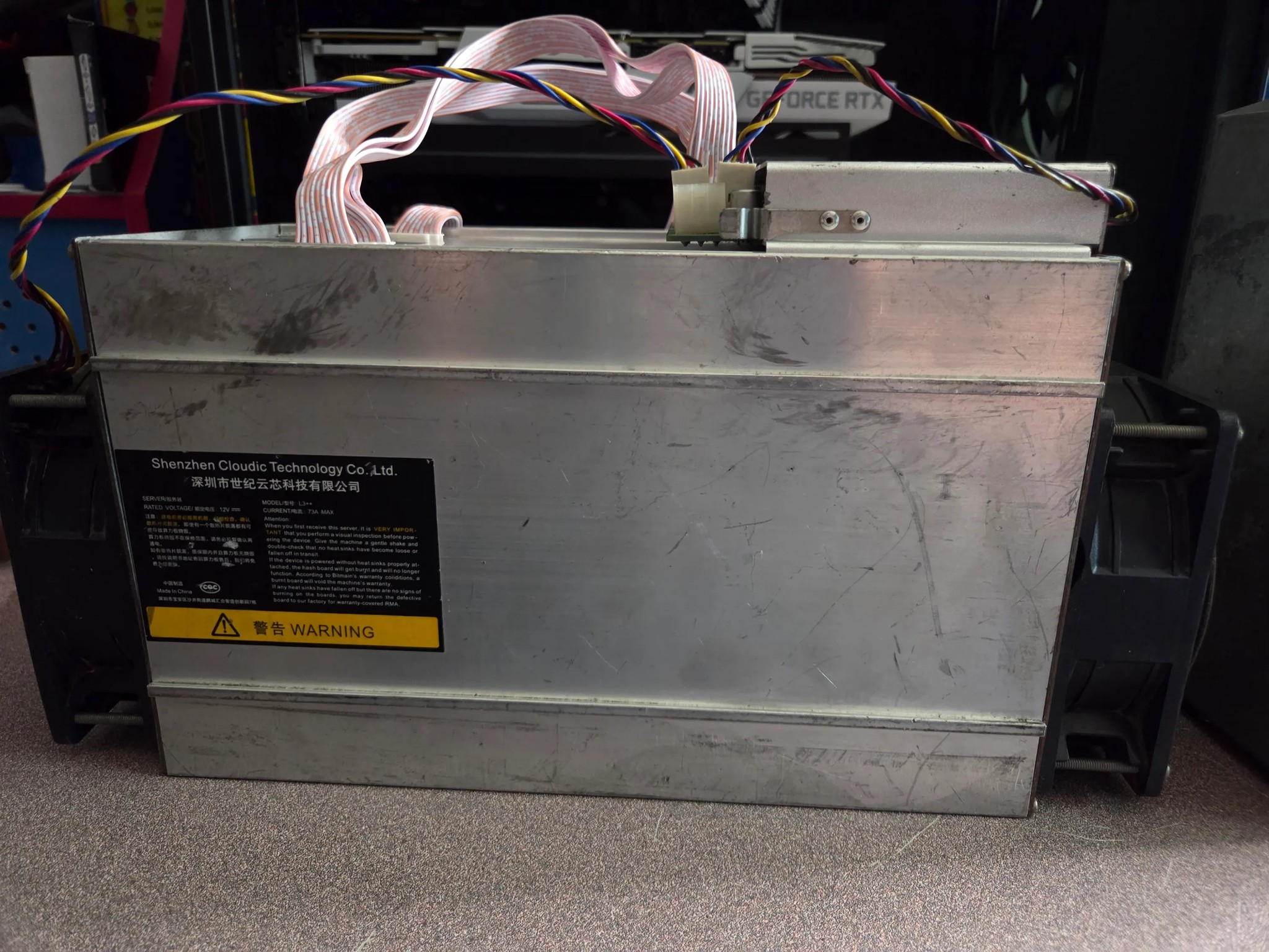 AntMiner L3 Scrypt ASIC Litecoin Miner (L3 with PSU)