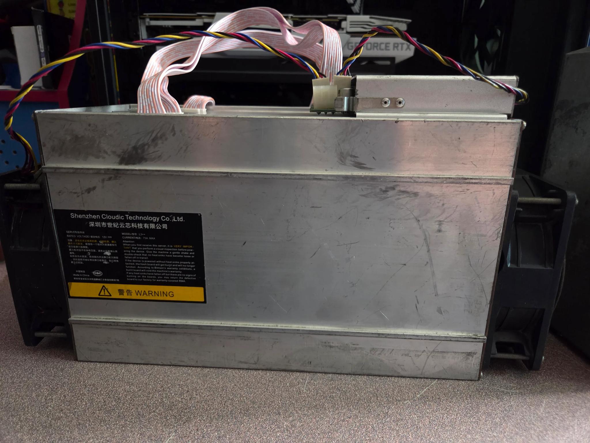 AntMiner L3 Scrypt ASIC Litecoin Miner (L3 with PSU)