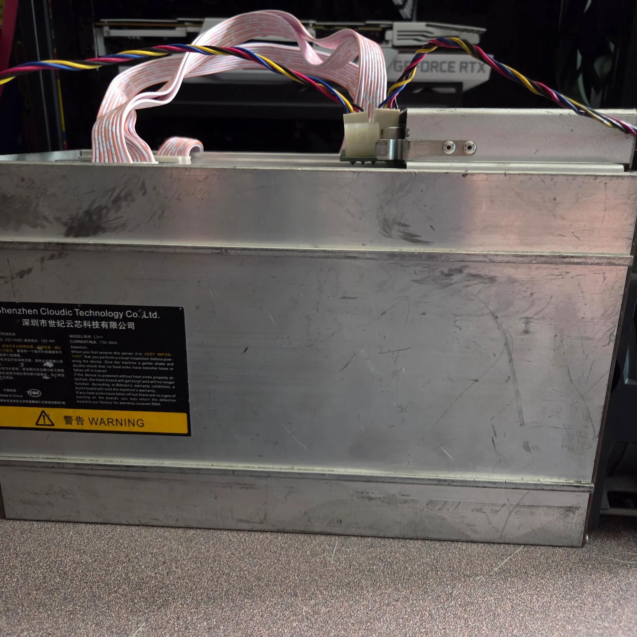 AntMiner L3 Scrypt ASIC Litecoin Miner (L3 with PSU)