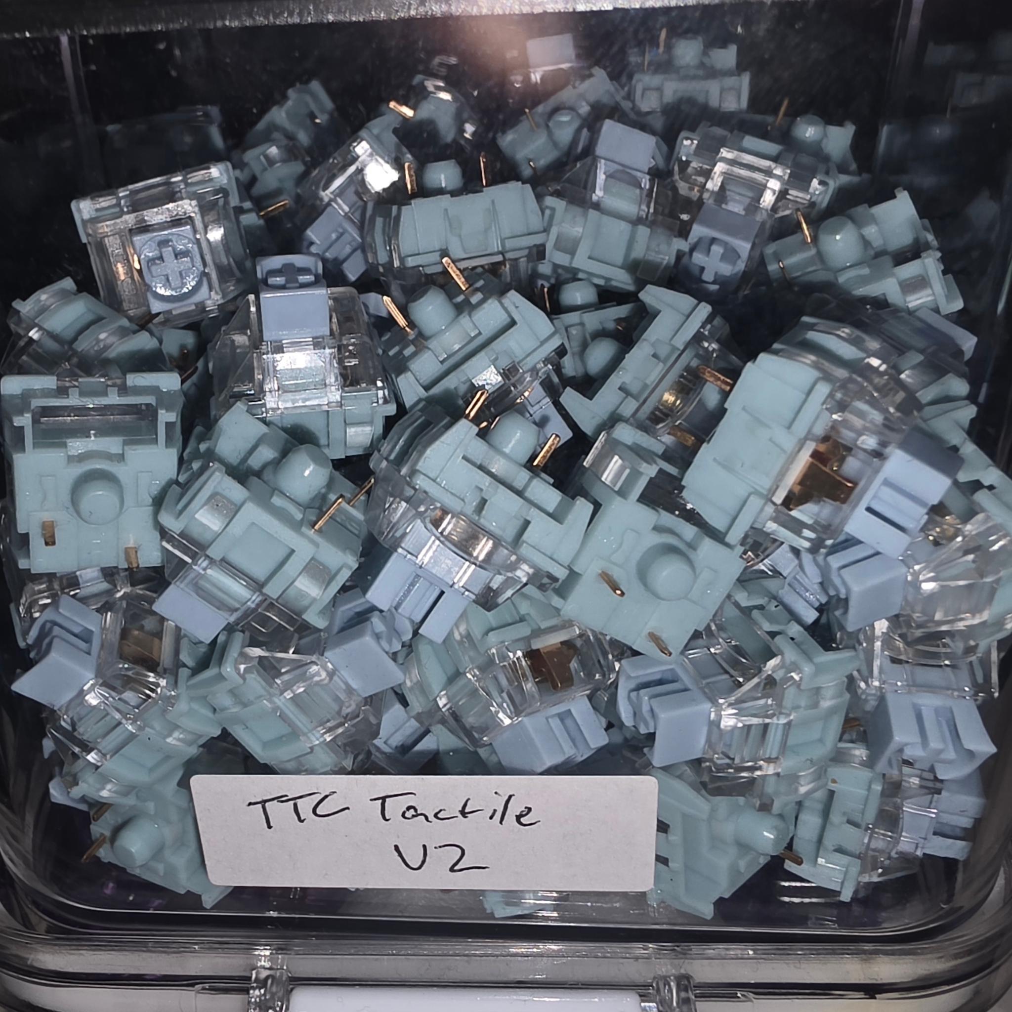 Ttc blush white v2 tactile switches