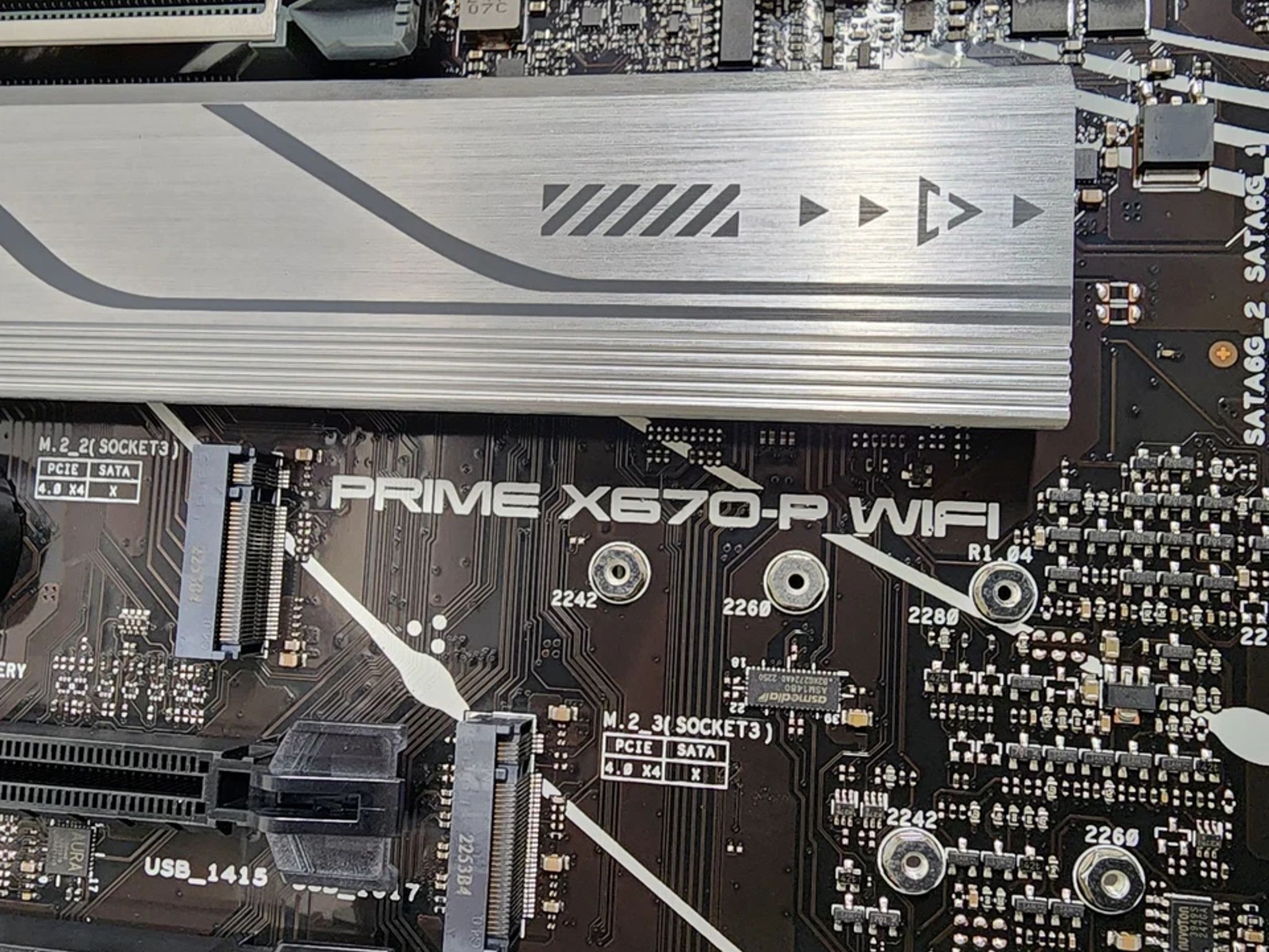 UPDATED BIOS ASUS PRIME X670-P WIFI AM5 DDR5 ATX MOTHERBOARD
