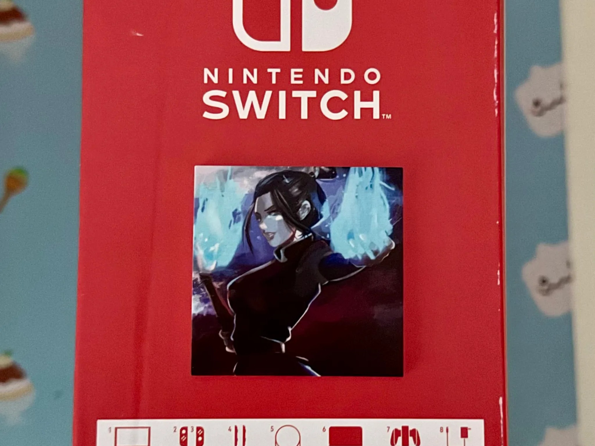 Nintendo Switch – OLED Model w/ Neon Red & Neon Blue Joy-Con