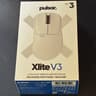 Pulsar Gaming Gears Xlite V3 Wireless Gaming Mouse, Large, White