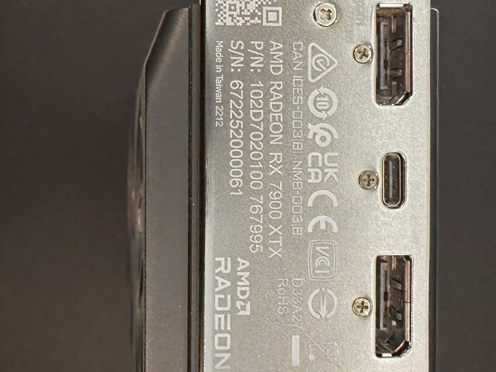 AMD Radeon™ RX 7900 XTX