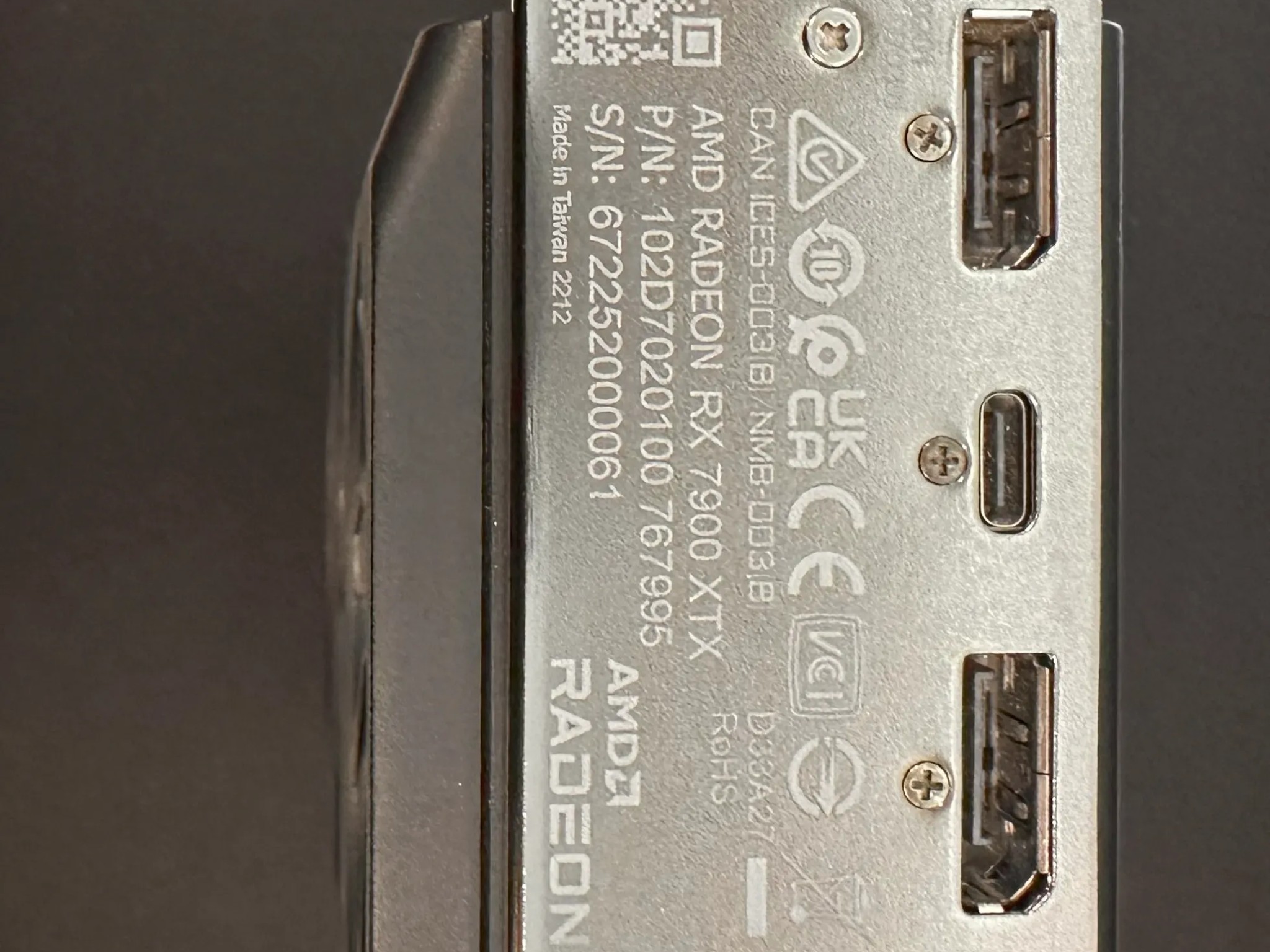 AMD Radeon™ RX 7900 XTX