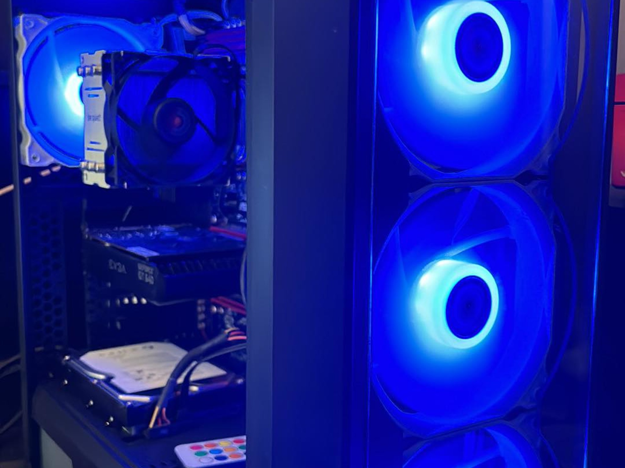 Great RGB Office/Light Gaming PC (Perfect Low Budget Starter PC) Customizable RGB fans  