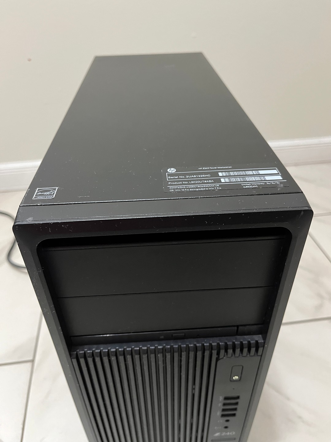 NVIDIA RTX 2060 SUPER, Intel i7-6700, 16GB RAM, 1.2TB Storage - HP
