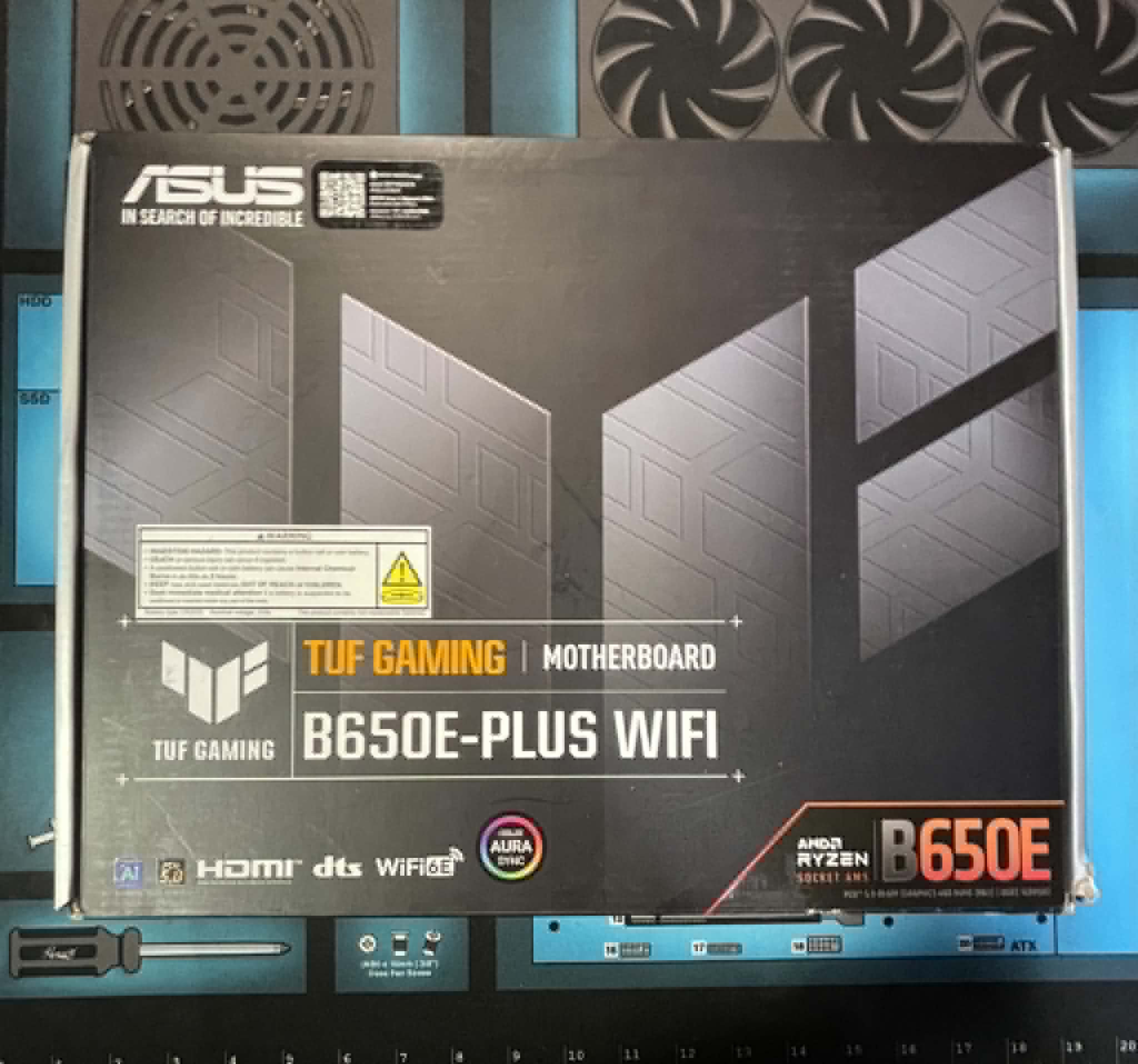 Asus Tuf Gaming B650E-Plus WiFi, Flare X5 32gb Ram (2x16gb), Samsung 980 Pro 2TB Nvme