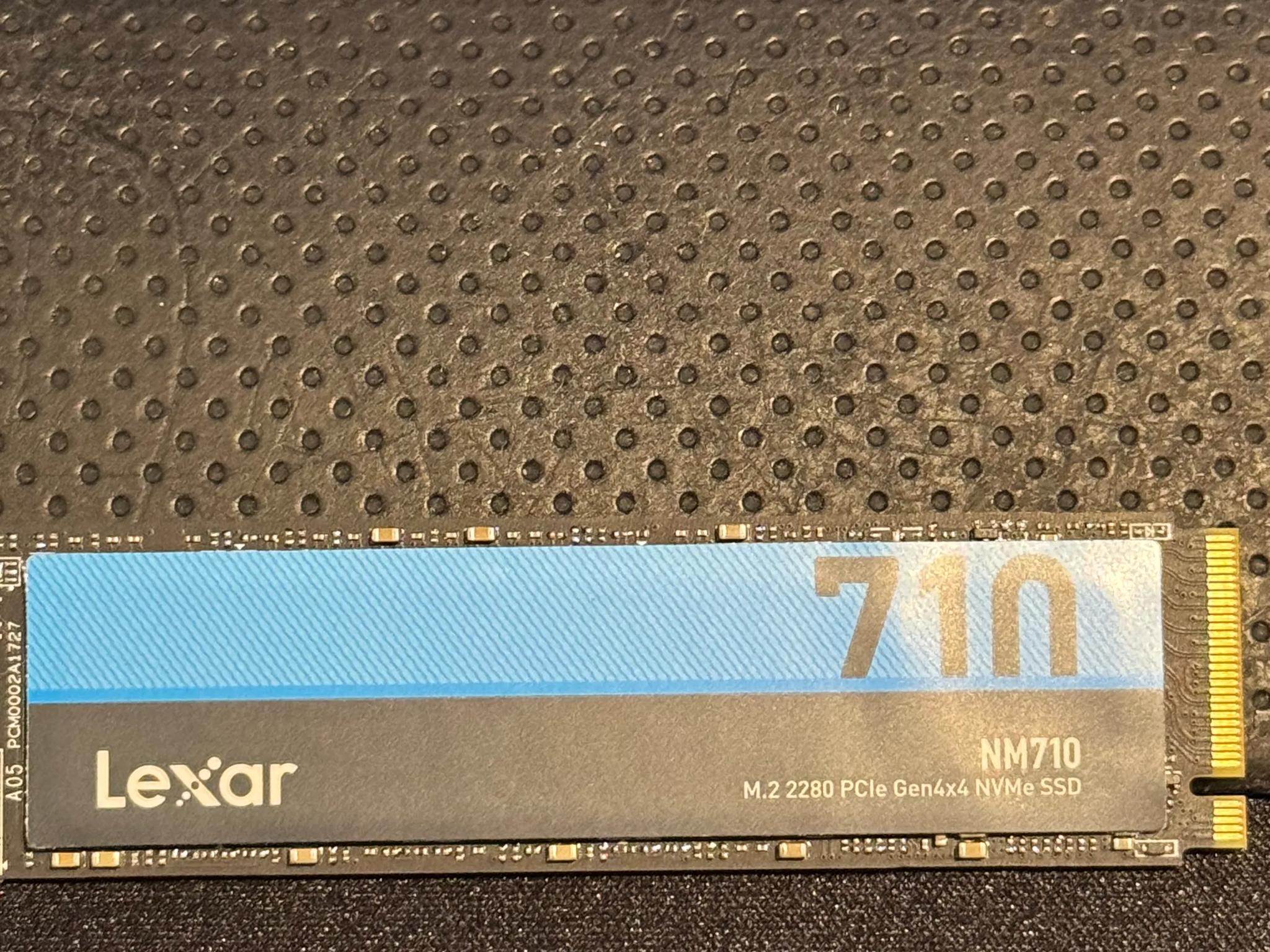 Lexar 2TB NM710 SSD PCIe Gen4 NVMe M.2