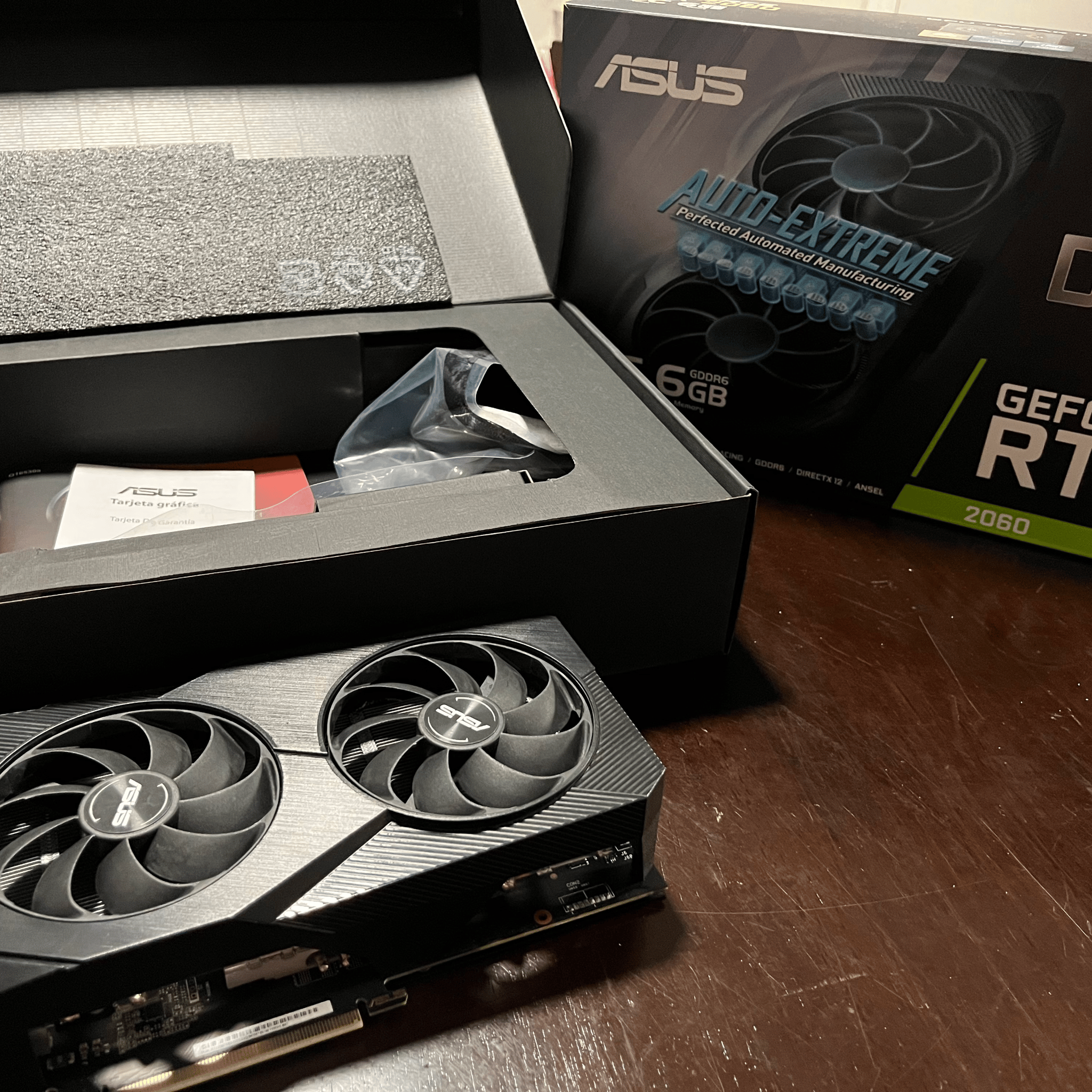 ASUS RTX 2060 6GB Dual OC 
