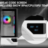 ❄️Ryzen 5 7600X3D + RTX 5070 | DDR5| 1TB SSD | Windows 11 Pro ❄️ “AURORA CUBE” LCD Showcase PC