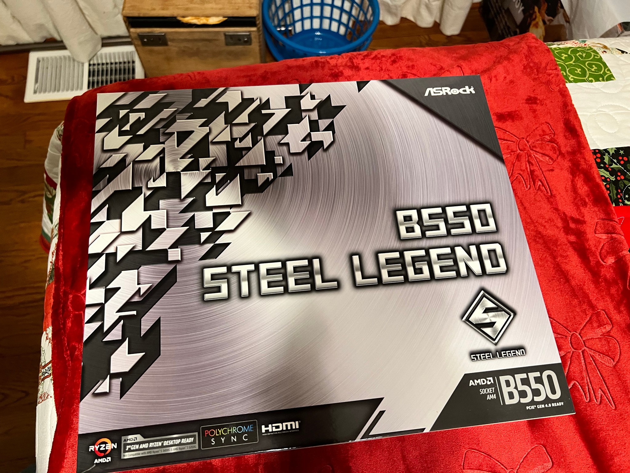 Open Box ASRock Steel Legend B550