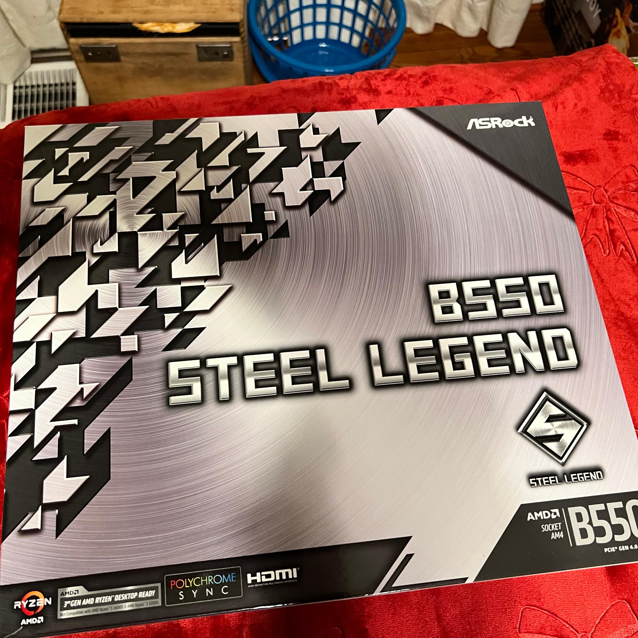Open Box ASRock Steel Legend B550