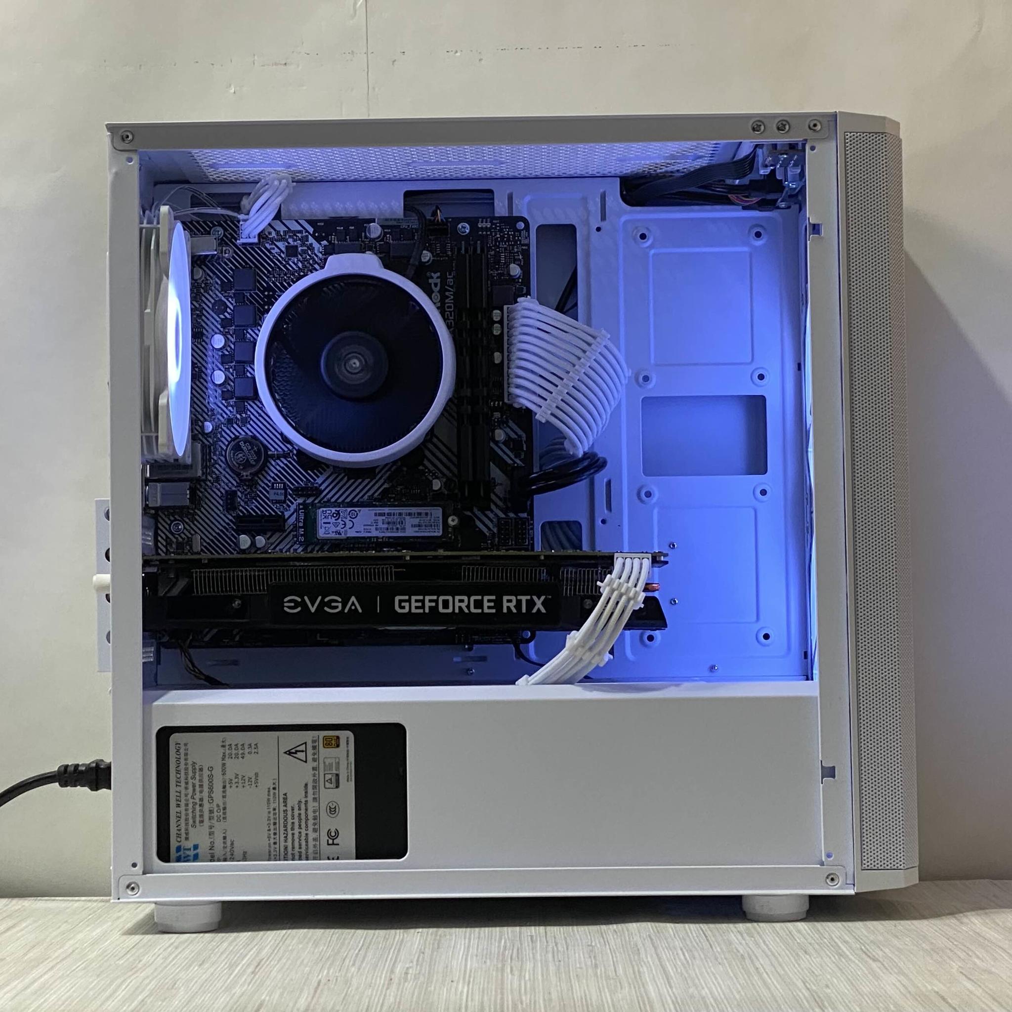 RTX 2060 Super, Ryzen 5 5600, 16GB DDR4, 512GB NVMe SSD, WiFi - Gaming PC