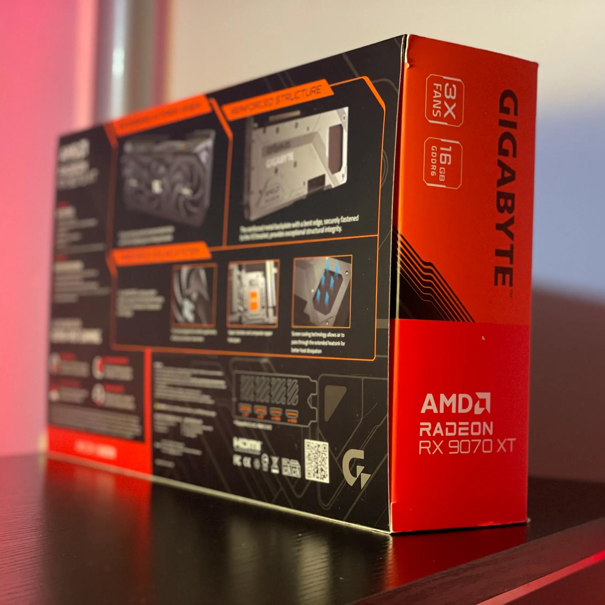 Brand New! AMD RX 9070 XT 16GB Gigabyte Gaming OC