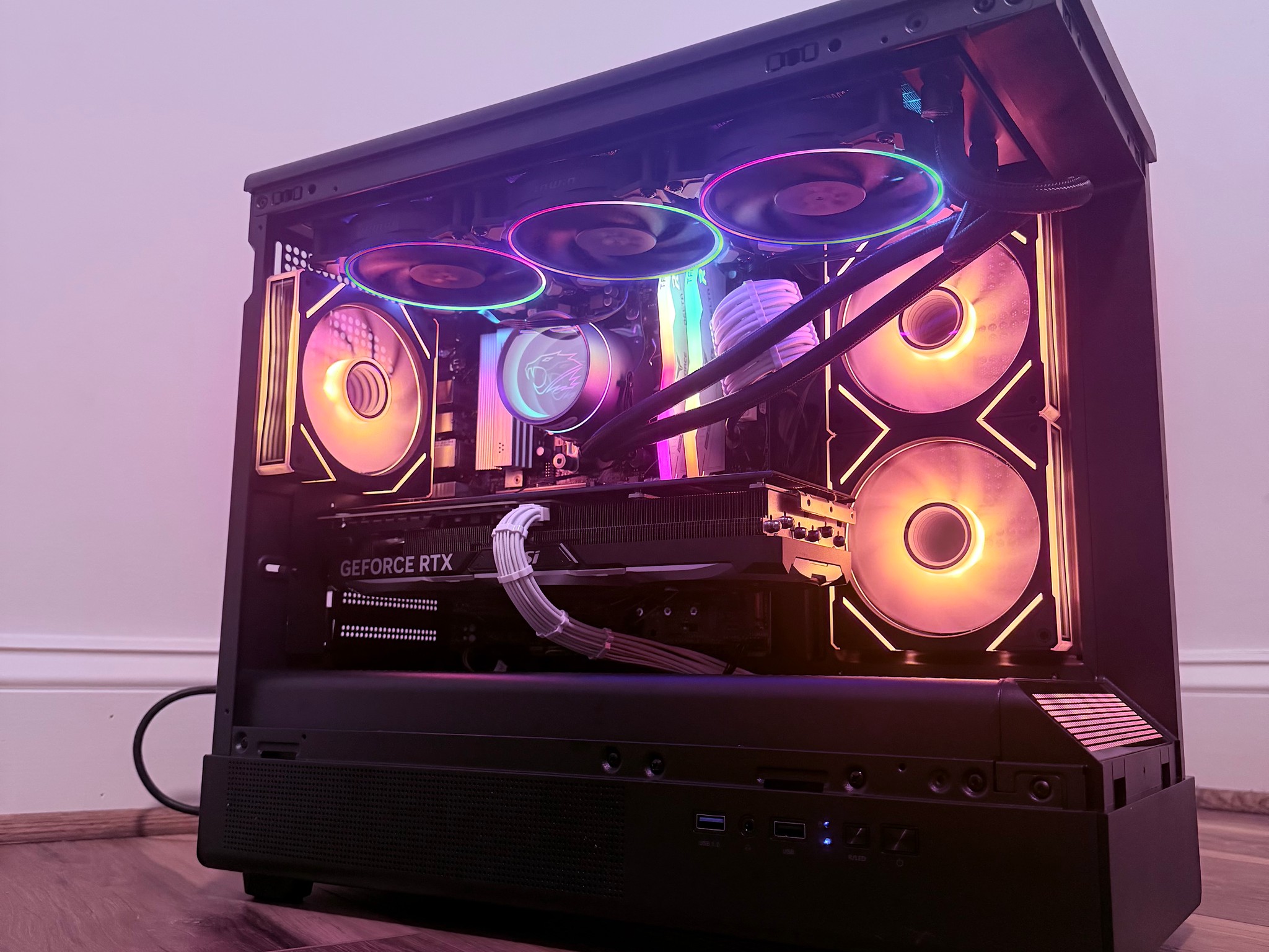 ⚫️"Obsidian Pulse"⚫️| 1440p/4k Gaming | RTX 4070 Ti | Ryzen 7 7700X | 32GB DDR5 | 2TB NVMe SSD
