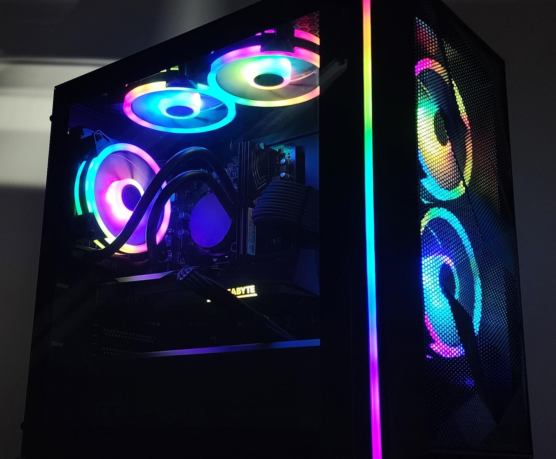 Gaming PC i7-11700F 16GB RAM 500GB SSD RTX 3060 12GB Windows 11