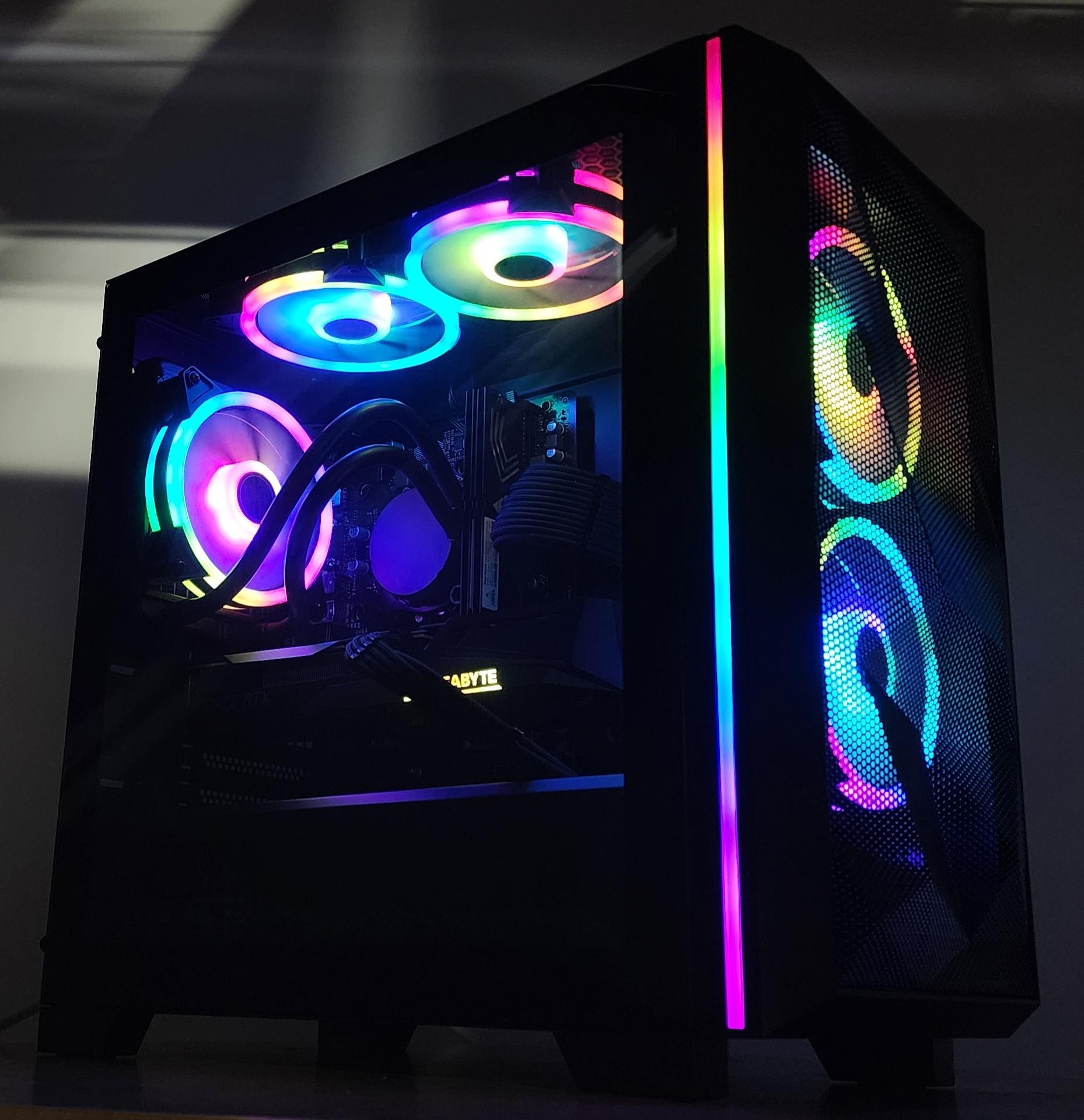 Gaming PC i7-11700F 16GB RAM 500GB SSD RTX 3060 12GB Windows 11 Computer