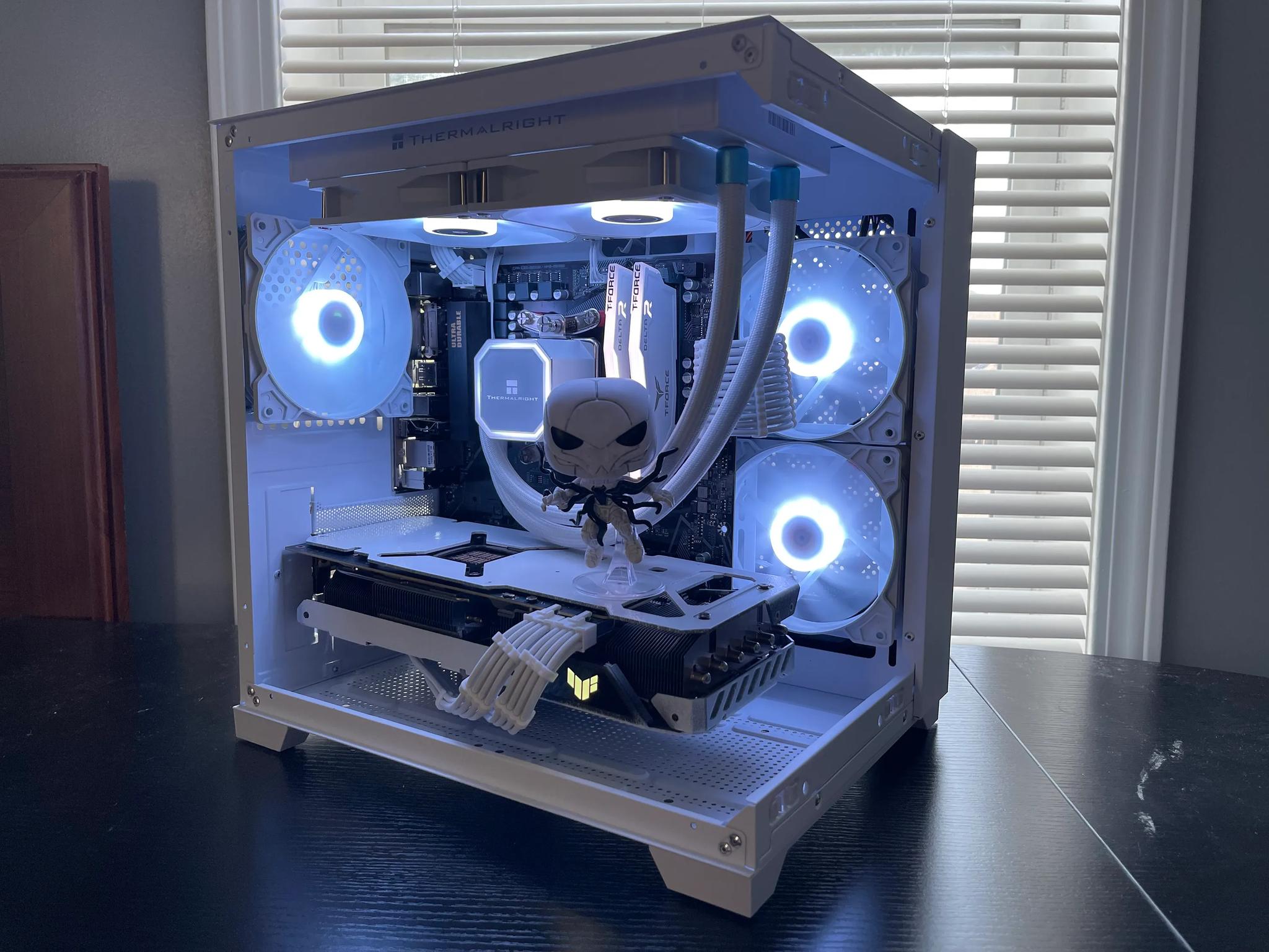 ⚪White Spider🕸️🌊Liquid Cooled🌊 RTX 3080 | Ryzen 7 5800X | 1TB NVME | 32GB RAM