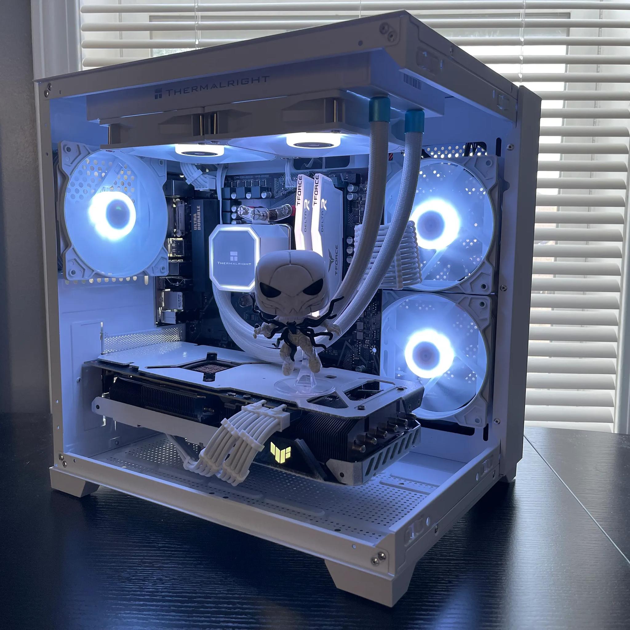 ⚪White Spider🕸️🌊Liquid Cooled🌊 RTX 3080 | Ryzen 7 5800X | 1TB NVME | 32GB RAM