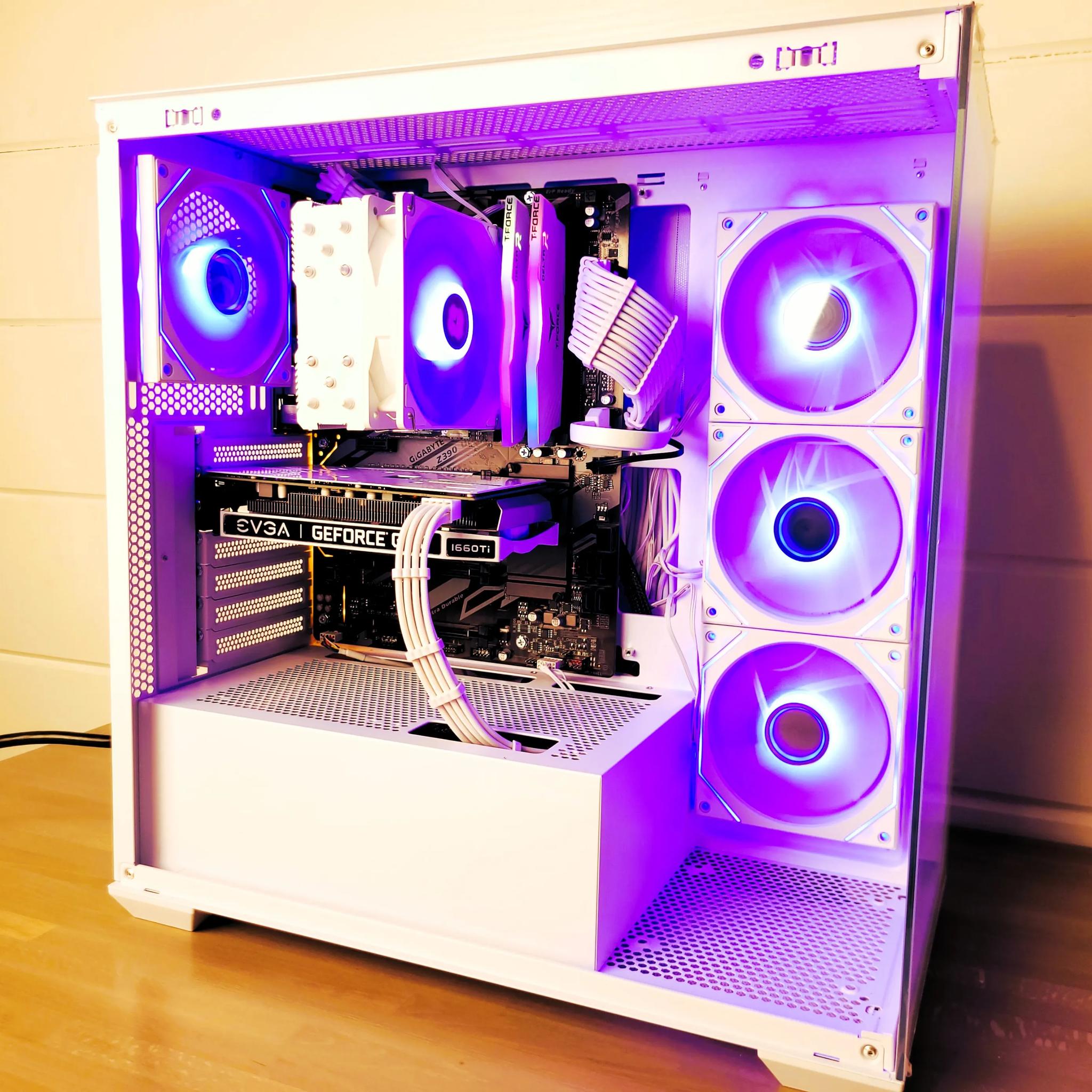 Christmas Sale! Budget Gaming White Fishtank Case | Next Day Shipping!