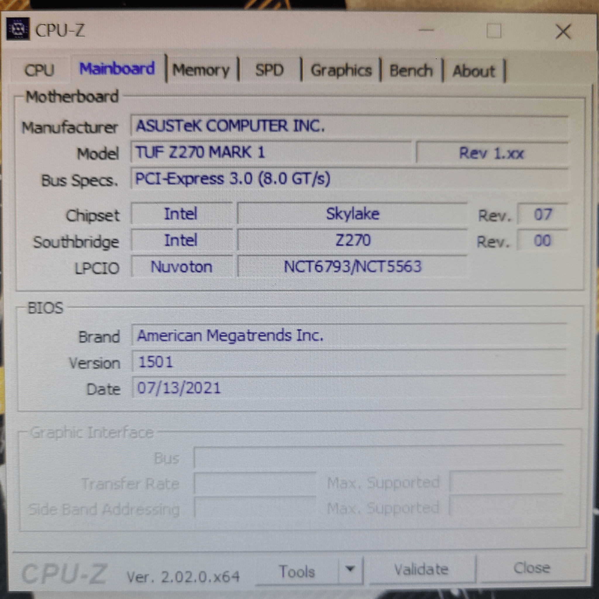 ASUS TUF Z270 MARK 1 motherboard combo loaded with Intel i5 6400-T CPU Noctua Cooler 32GB DDR4 SSD