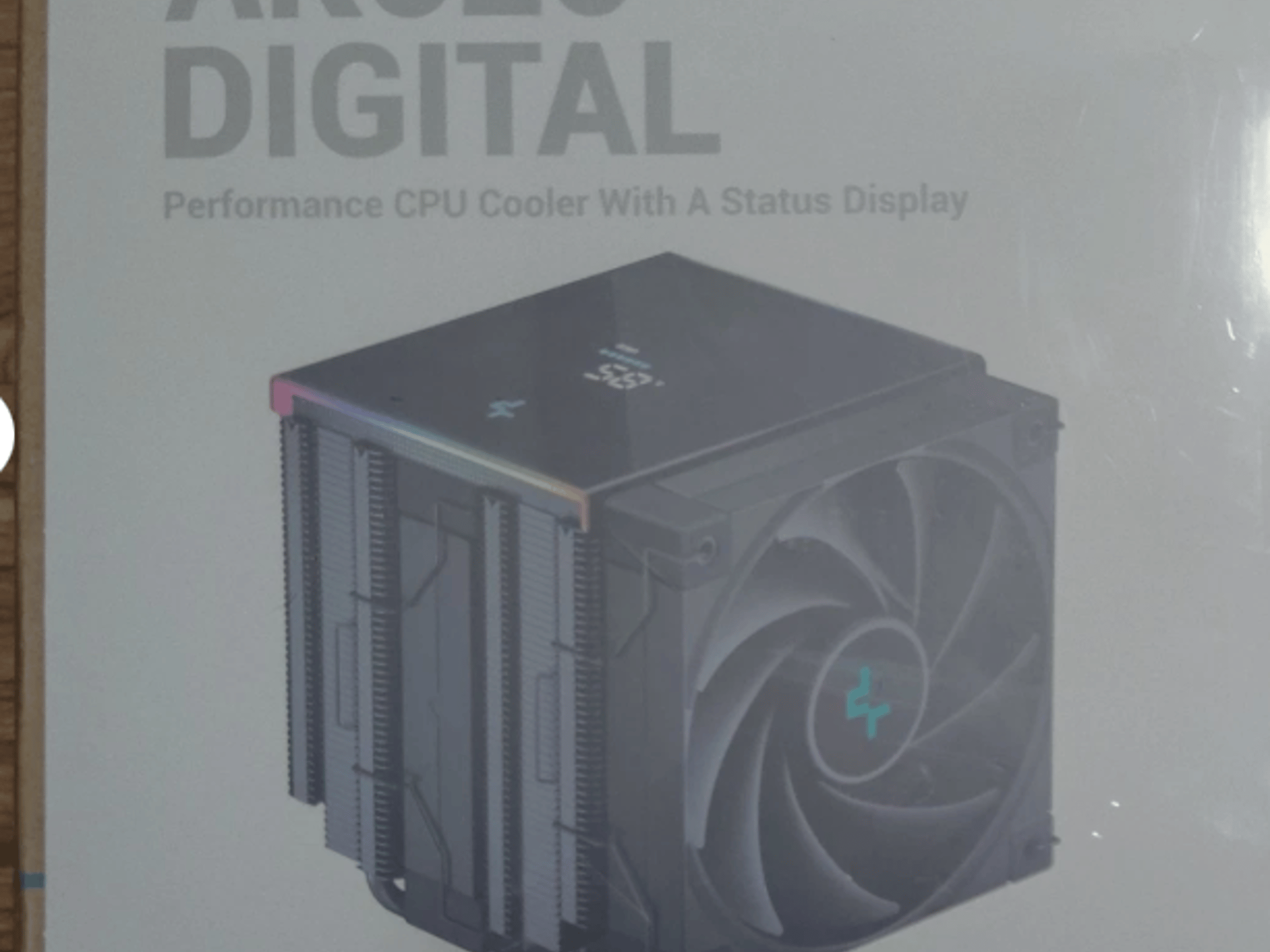 Deepcool AK620 DIGITAL Dual Tower CPU Cooler w/ Status Display 120mm LGA1700