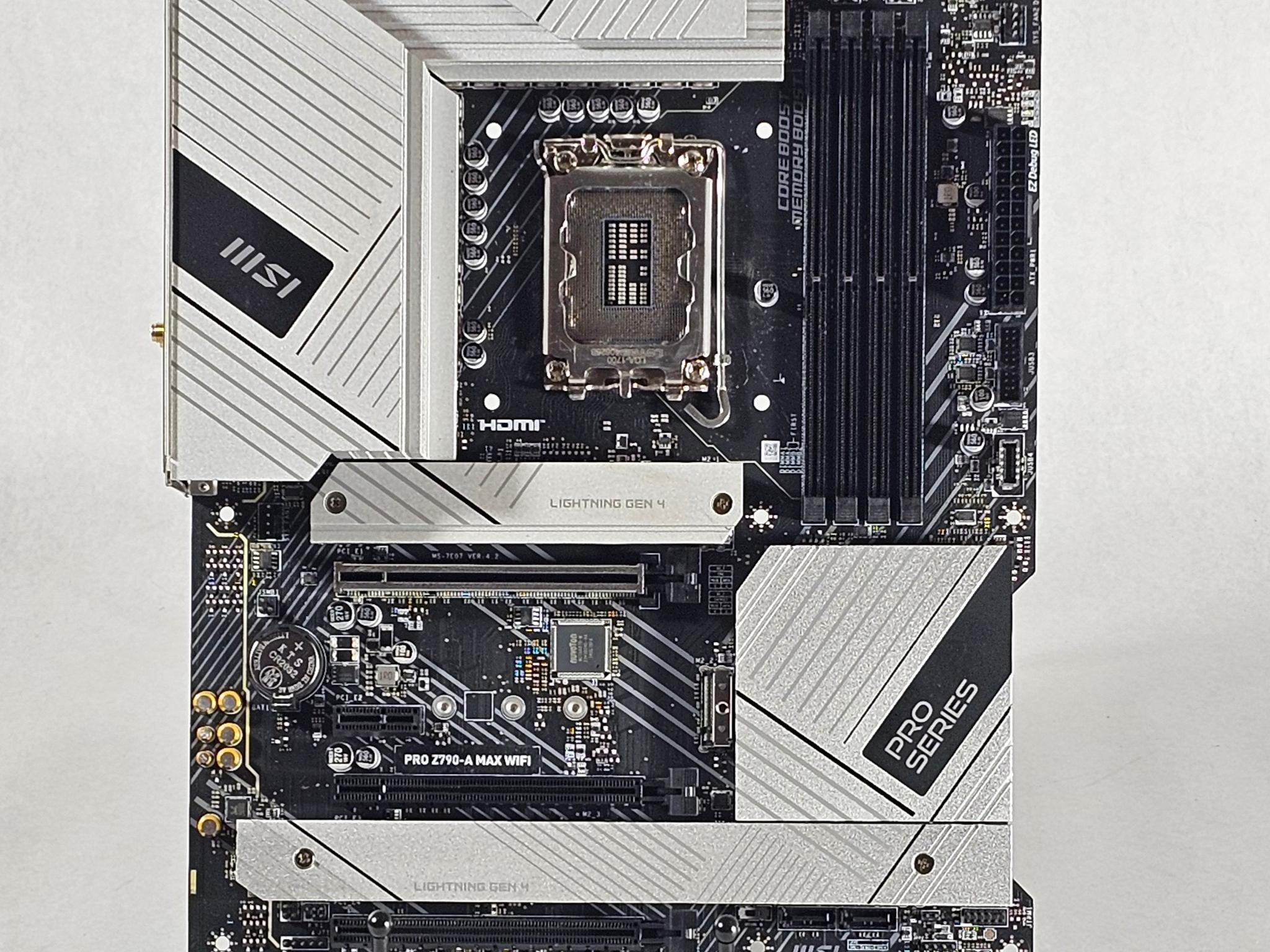 MSI PRO Z690-A MAX WIFI DDR5 LGA1700 ATX Motherboard