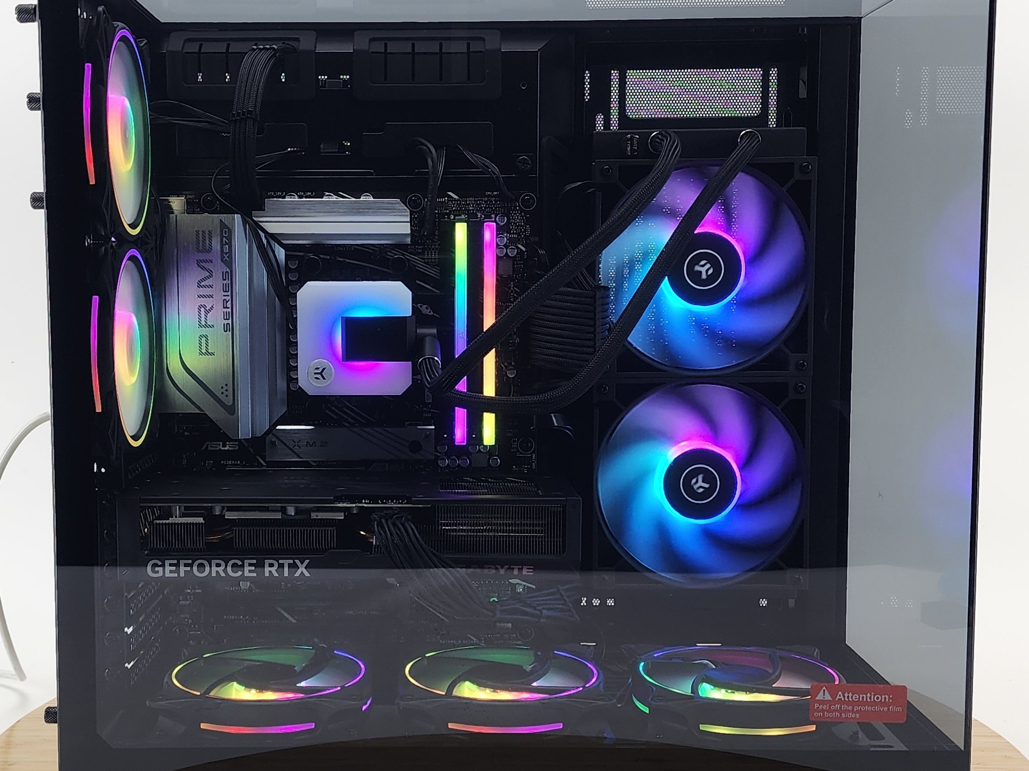 Gaming PC Ryzen 9 7900X 32GB RAM 1TB SSD RTX 4070 SUPER 12GB Windows 11 Computer