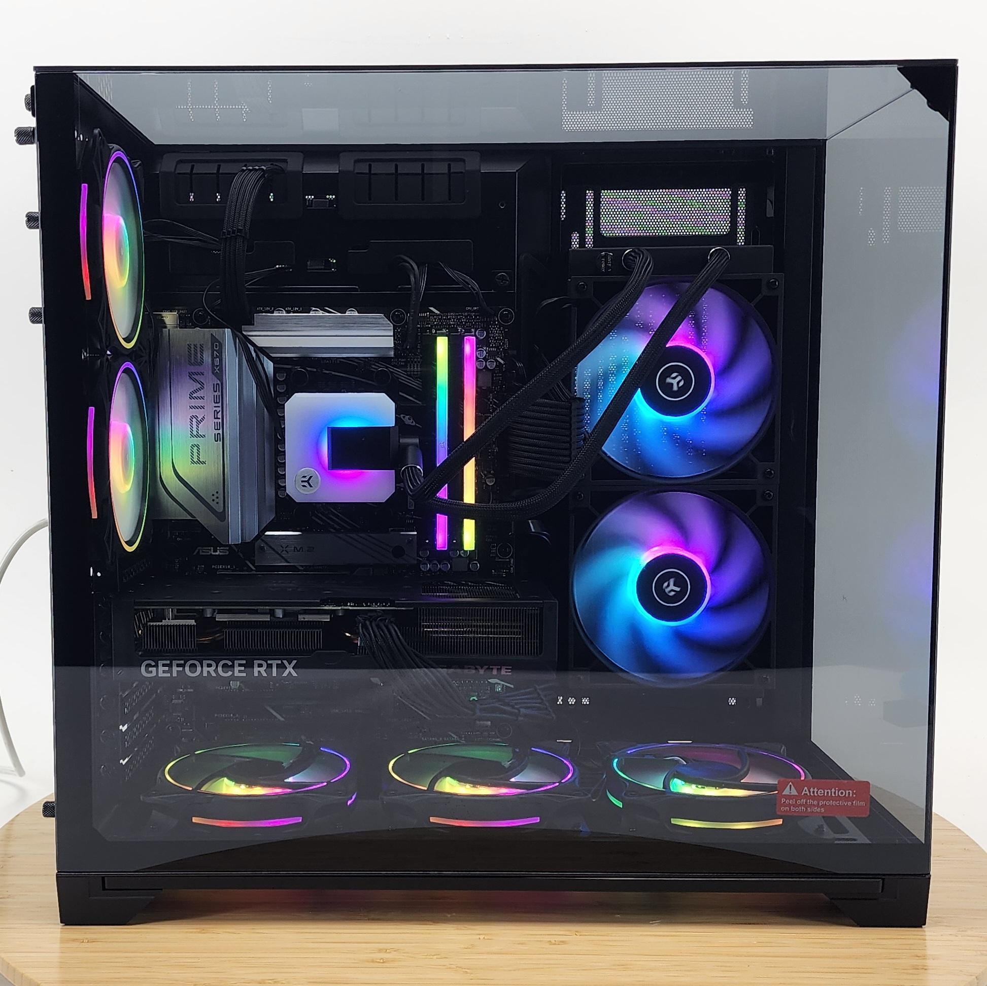 Gaming PC Ryzen 9 7900X 32GB RAM 1TB SSD RTX 4070 SUPER 12GB Windows 11 Computer