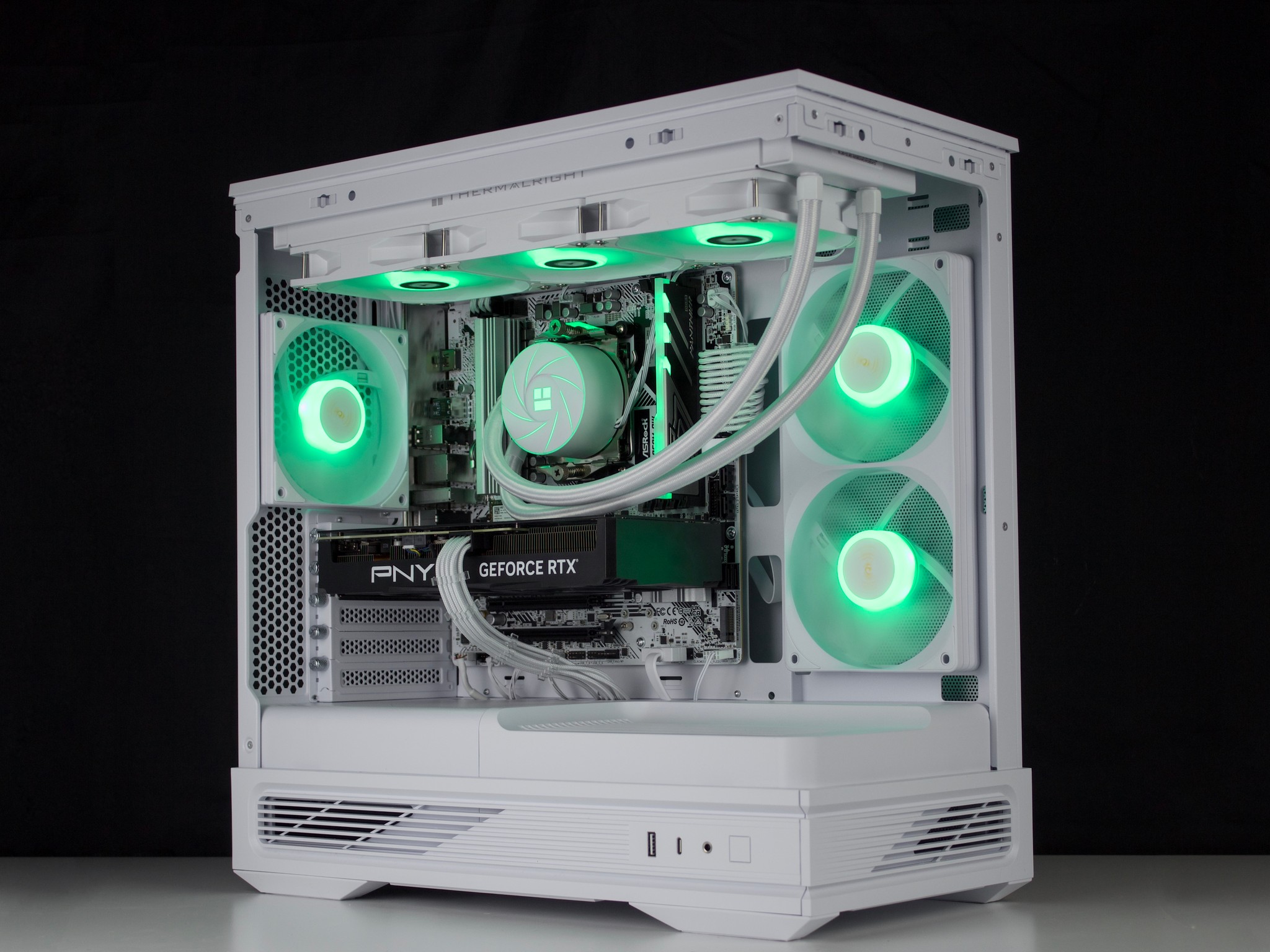❄️🧊💎- Whiteout 1440P Gaming PC | RTX 4070, Ryzen 5 7600X, 16GB RAM, 1TB SSD ❄️🧊💎