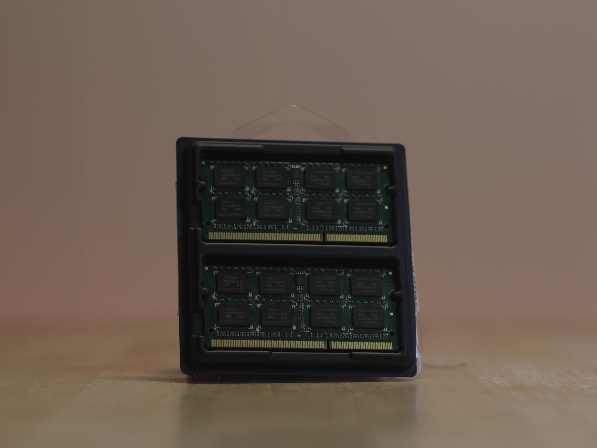 Crucial 8GB DDR3L SoDimm Mac compatible