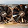 Zotac GTX 1060 graphics card with 6GB gddr5X memory