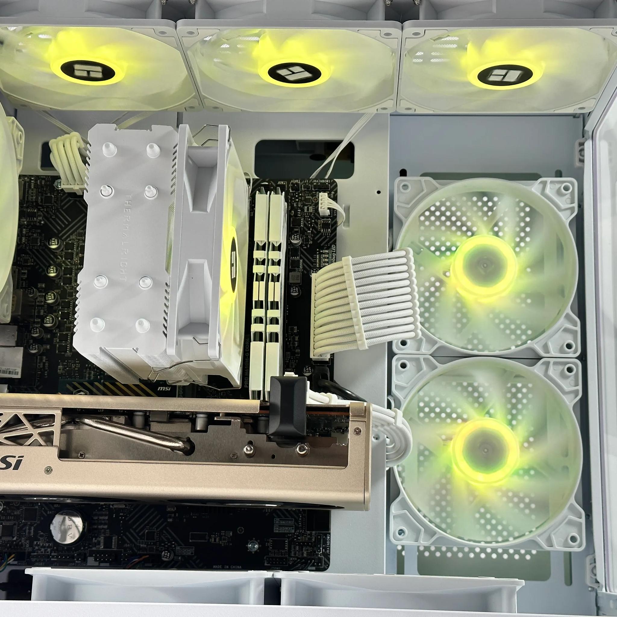 🤍🏔️❄️🌨️Alaska 🐻🌲AMD RX 5700 XT 8GB❄️Intel 12100F❄️16GB DDR4❄️1TB NVME SSD