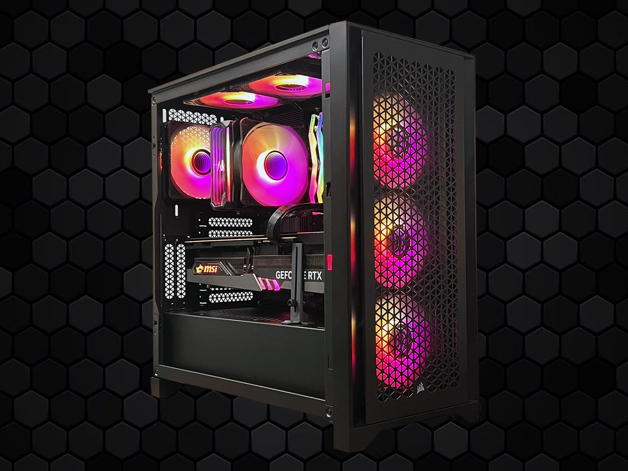 RTX 4090 | Ryzen 7 7800X3D | 32GB DDR5 | 2TB SSD | 850W Gold PSU | ARGB Fans