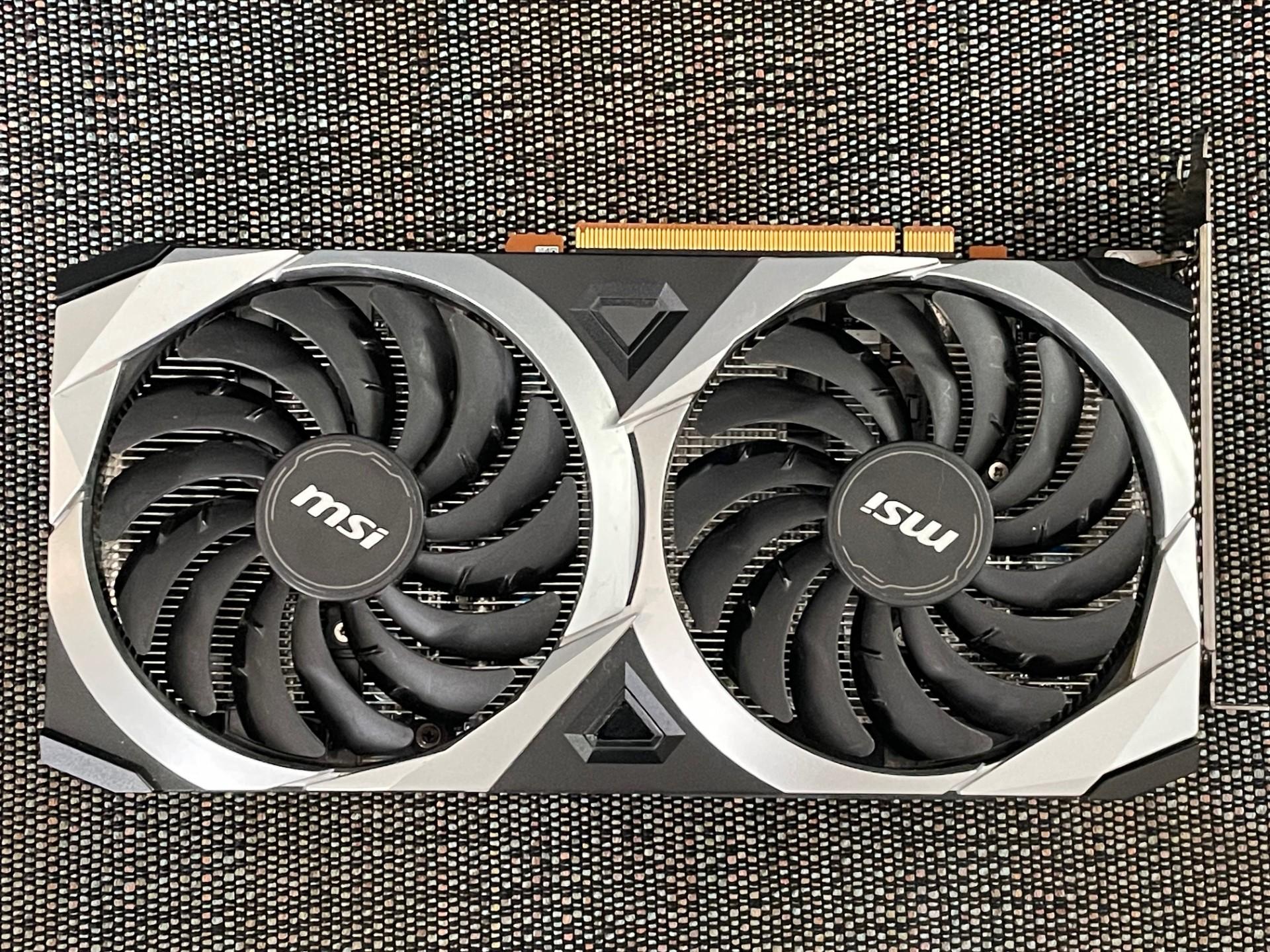 MSI AMD Radeon RX 6600 MECH 2X 8GB GDDR6 Graphics Card, Used.