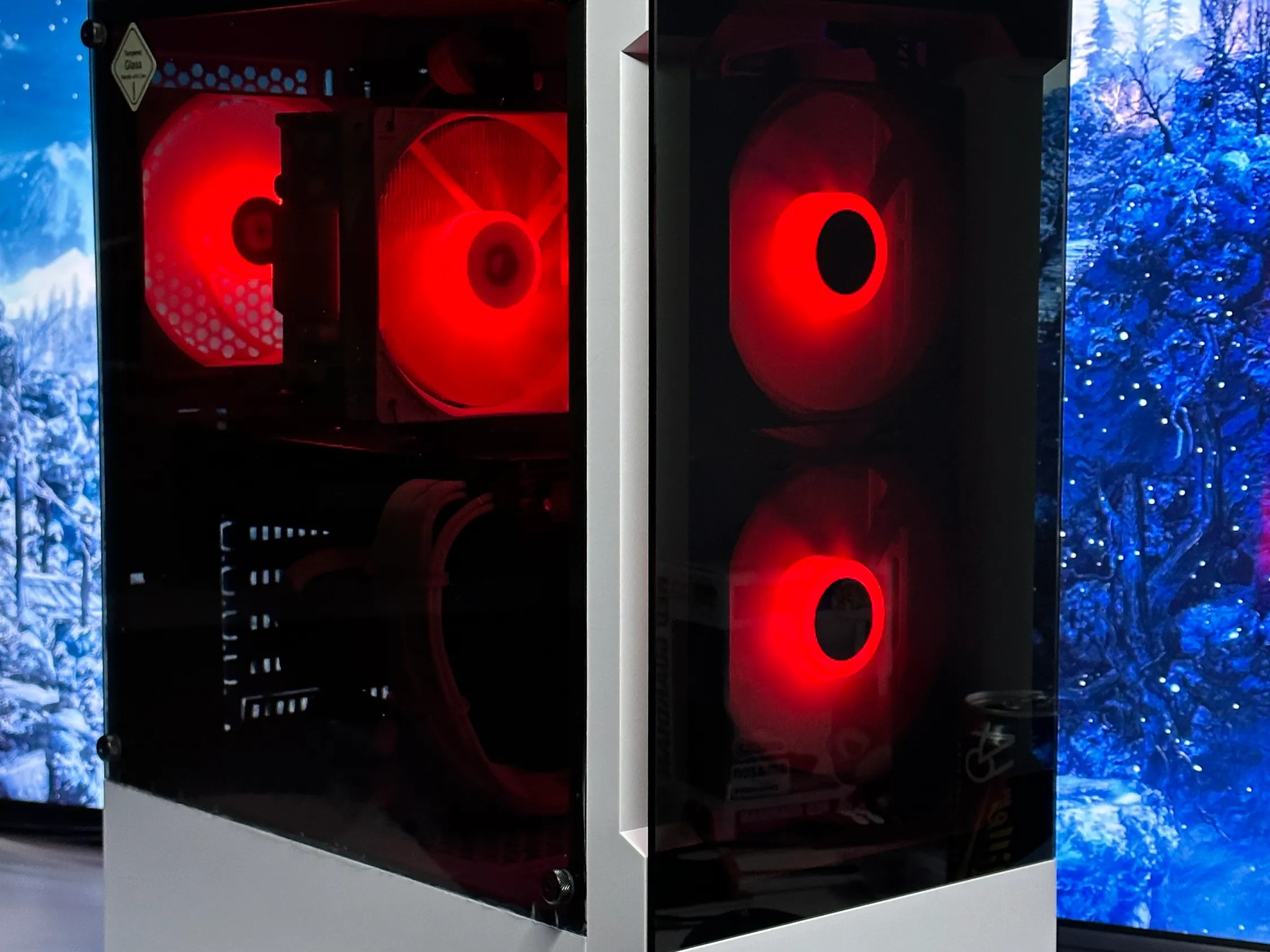 🛑☄️Red Guardian☄️🛑-Gaming PC-Ryzen 5 3600 6-Core -AMD RX 5700XT 8GB-16GB DDR4 RAM-500GB NVME SSD