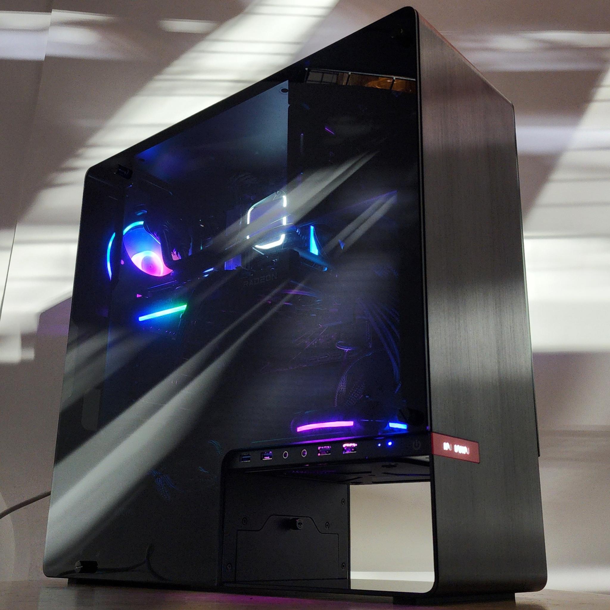 Gaming PC Ryzen 5 9600X 16GB RAM 500GB SSD RX 9060 8GB Windows 11 Computer