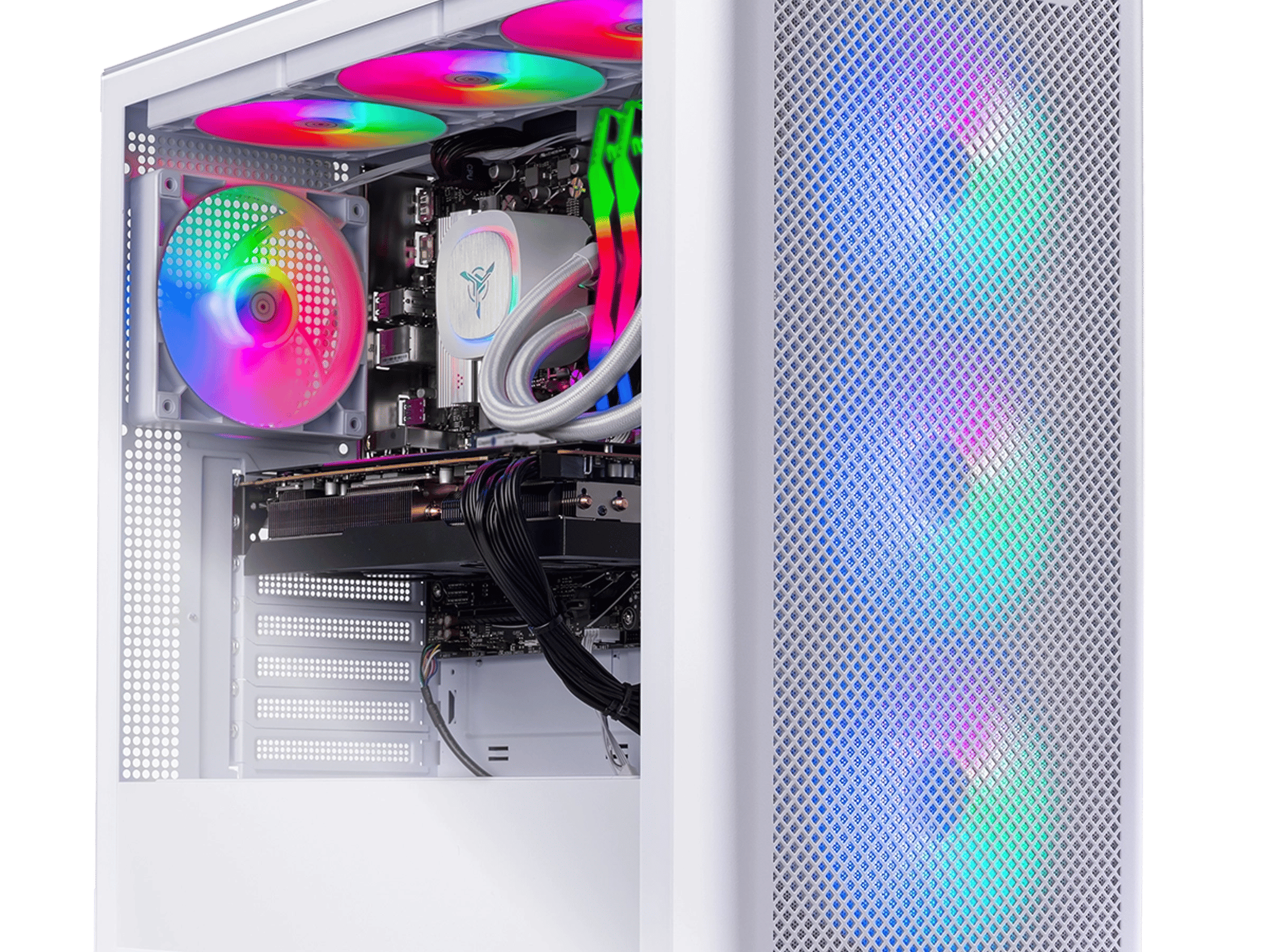 CLEARANCE SALE! SKYTECH CHRONOS 3 Gaming PC | 4060 | 32GB RGB RAM | 1TB SSD | AMD 9700 | Win 11 HOME