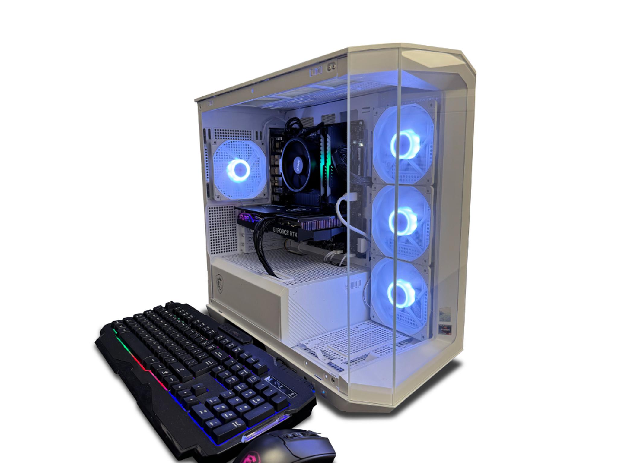Pc Gamers Ryzen 9 7900X, 32Gb DDR4 5600, SSD 2Tb M.2 NVME, Geforce RTX 4070Ti Super 12GB, Pano WHite