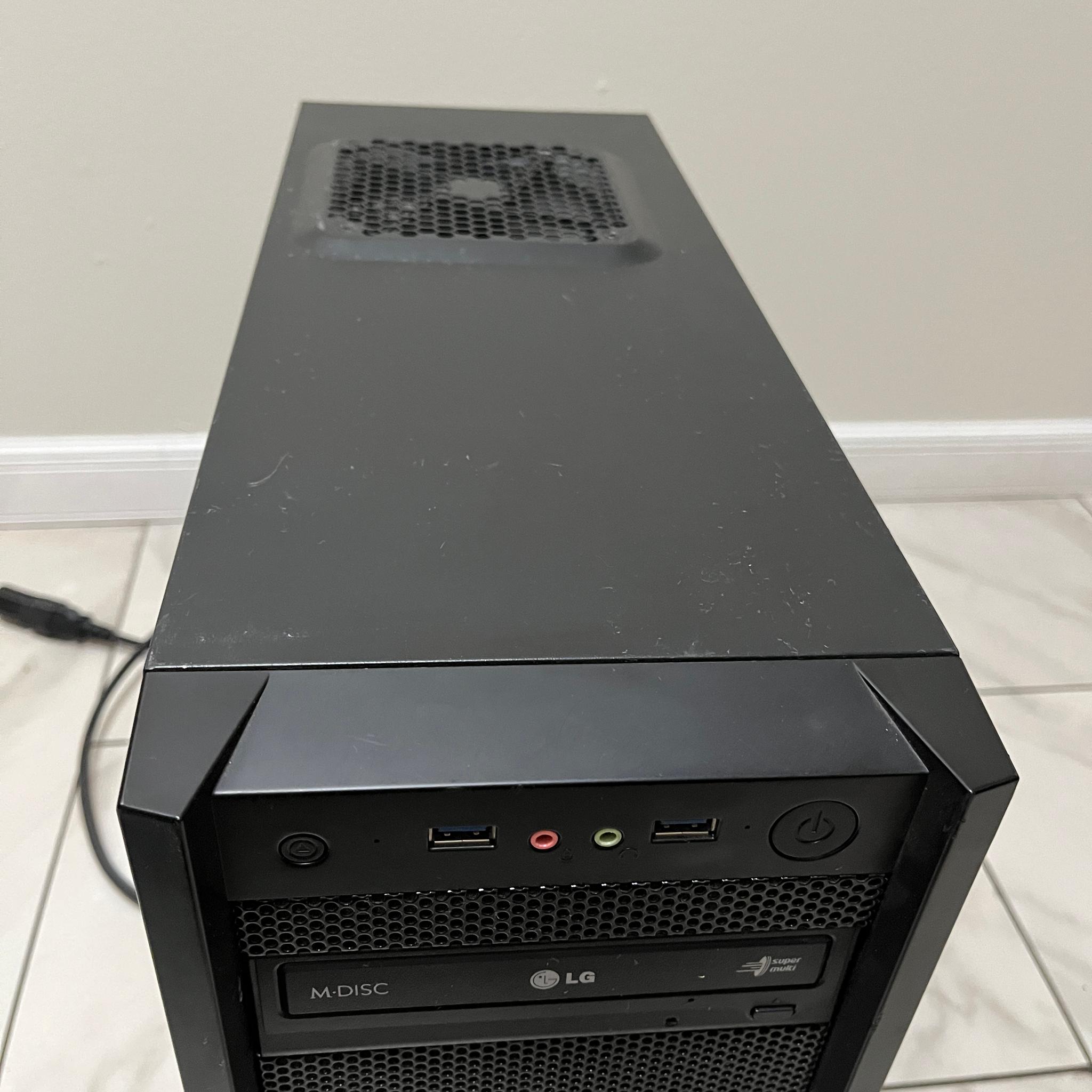 NVIDIA RTX 2070, Intel i7-7700, 16GB RAM, 3.1TB Storage - Gaming PC w/Wi-Fi, BT