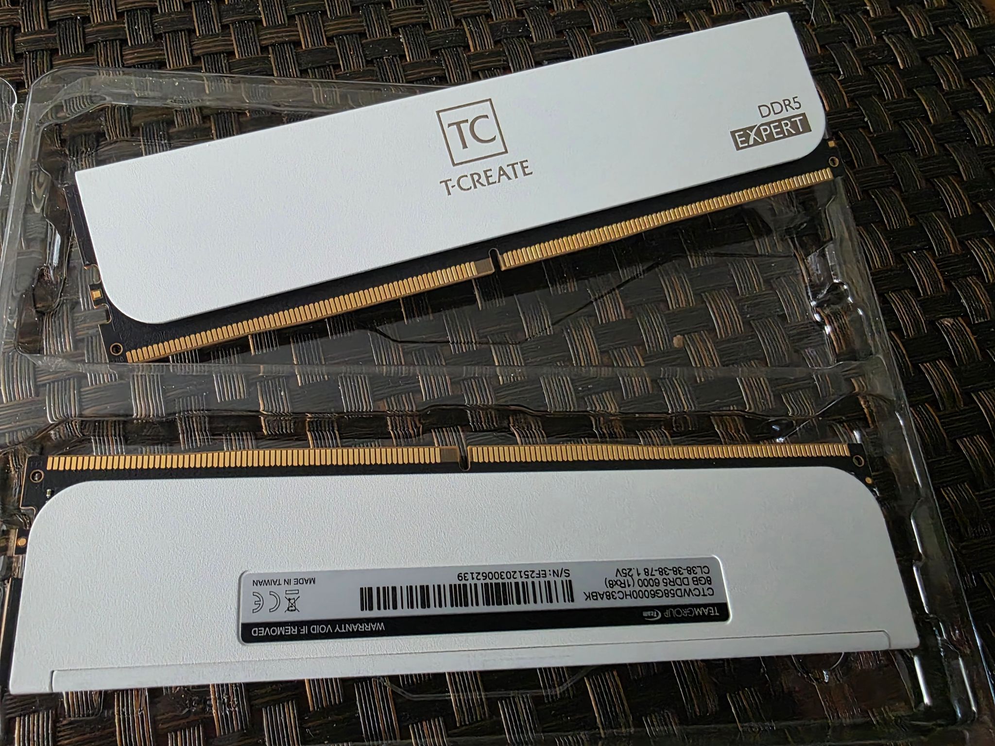 TeamGroup DDR5 6000 (2×8GB) 16GB