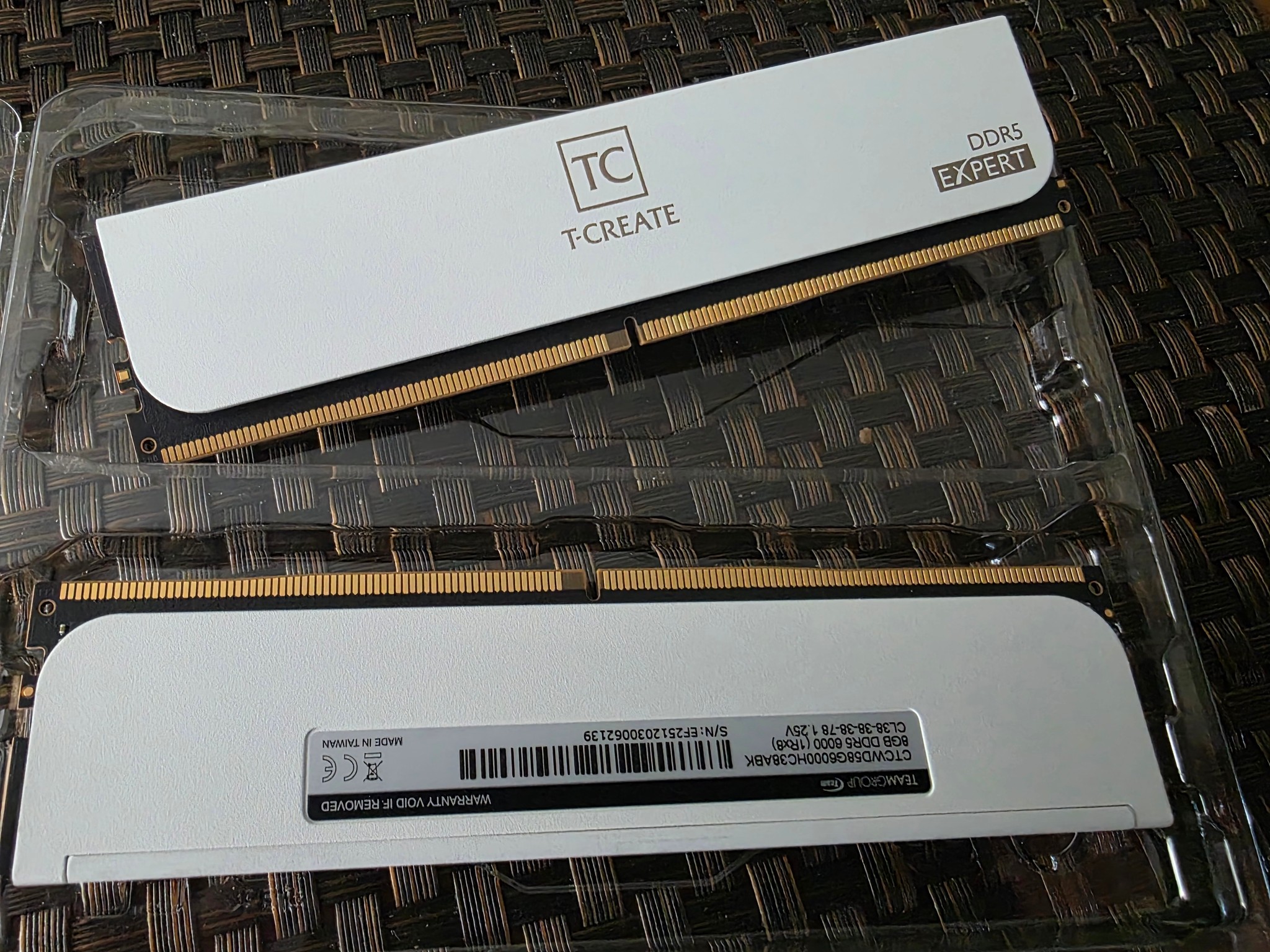 TeamGroup DDR5 6000 (2×8GB) 16GB