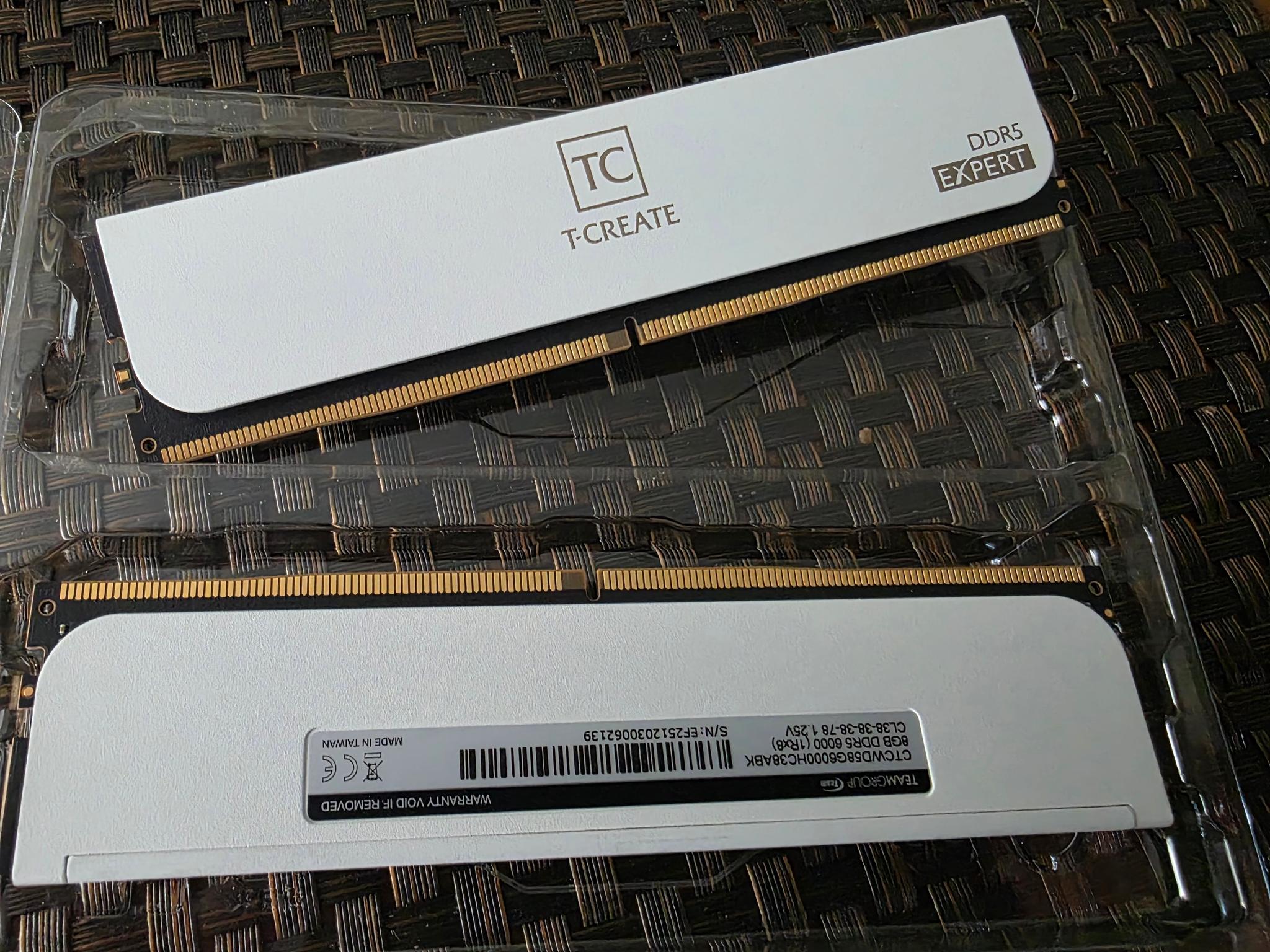 TeamGroup DDR5 6000 (2×8GB) 16GB