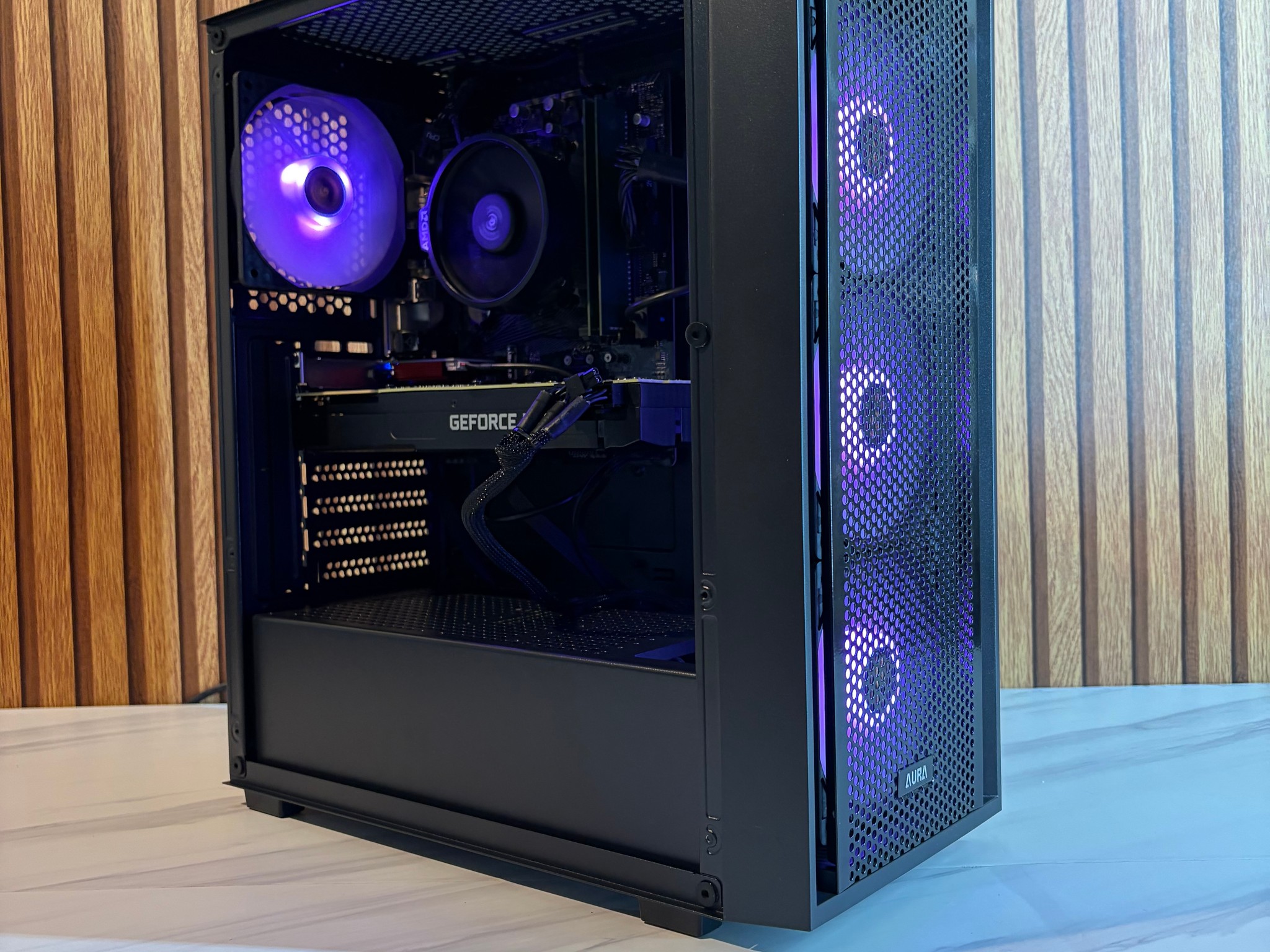 RTX 2070  | Ryzen 5 5500 | 16 GB ddr4 ram | 500GB SSD | 450W