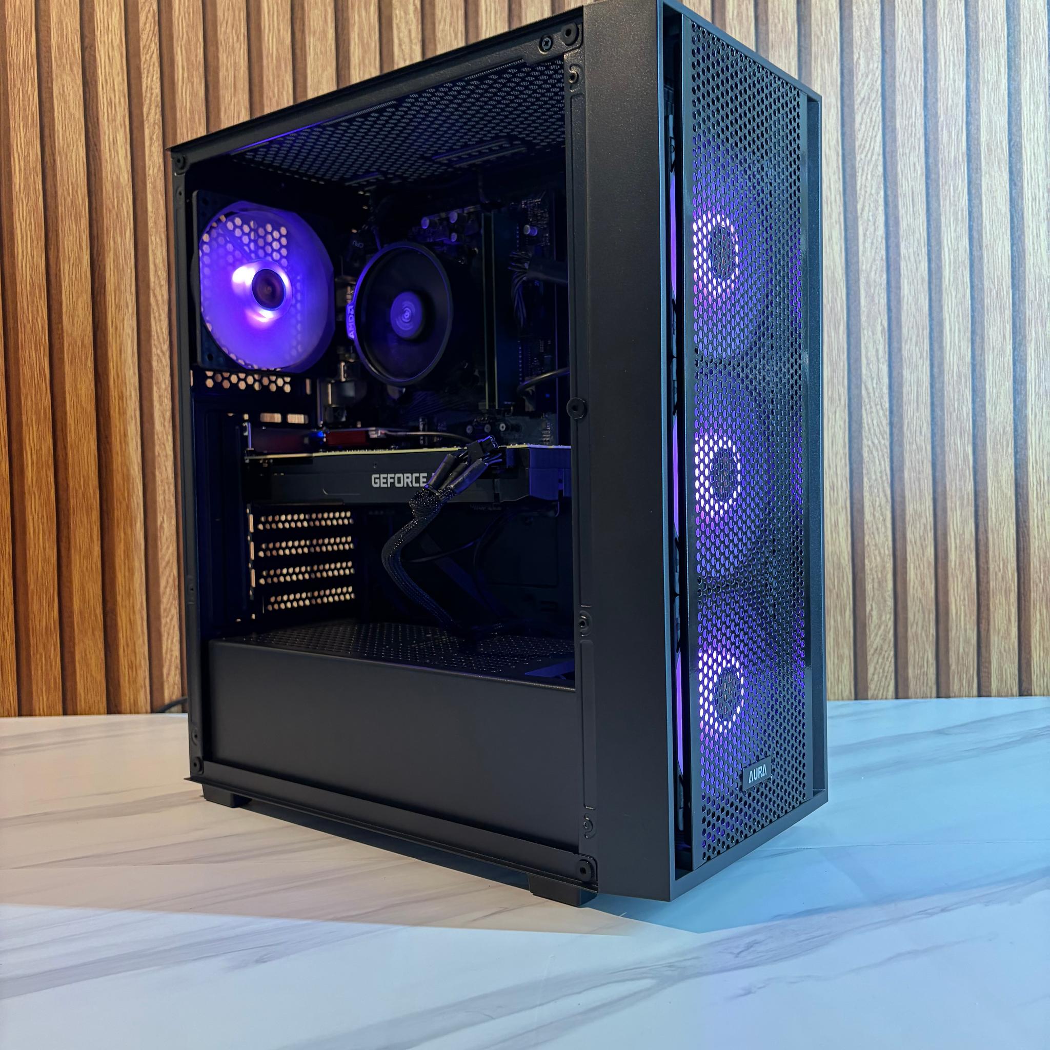 RTX 2070  | Ryzen 5 5500 | 16 GB ddr4 ram | 500GB SSD | 450W